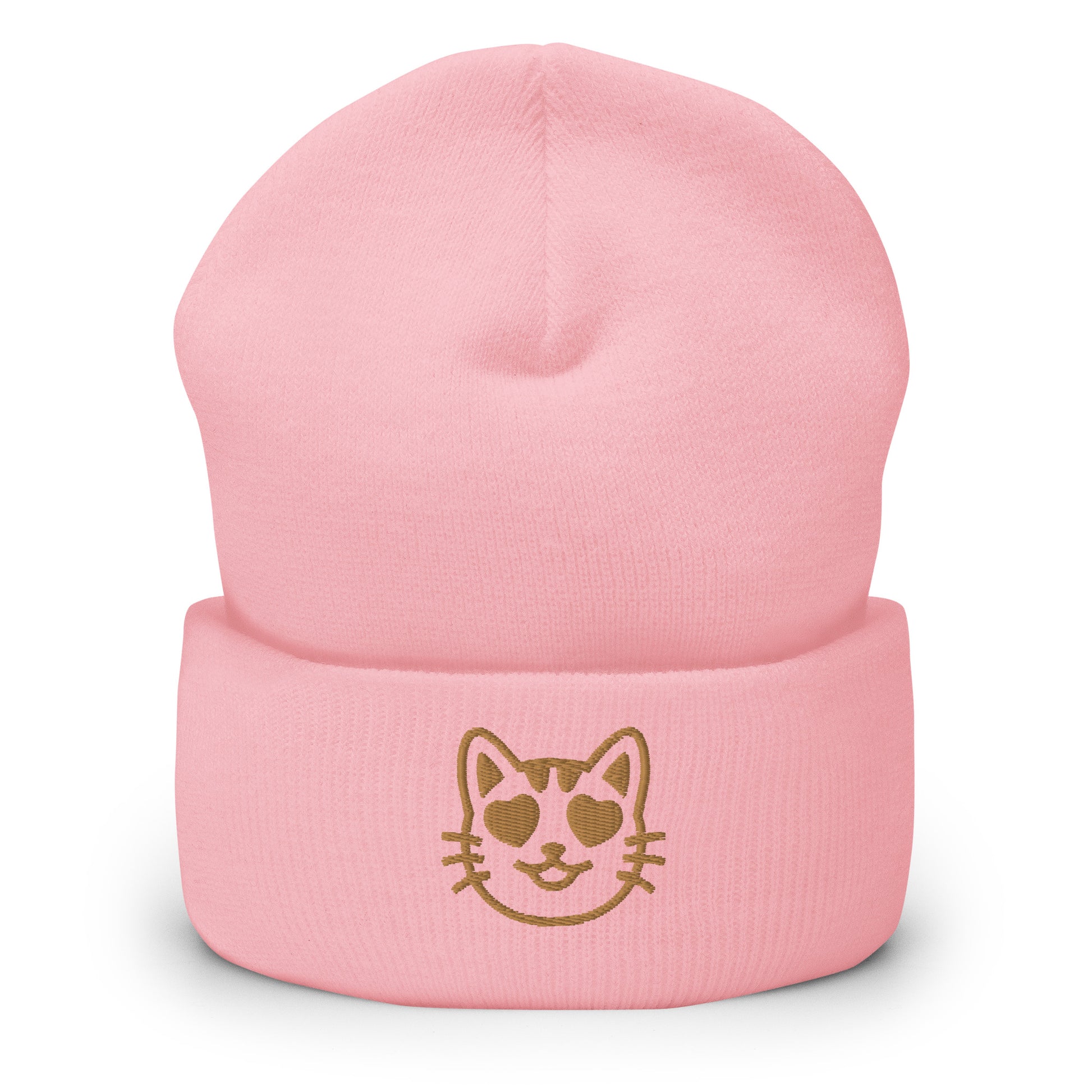 Cat Emoji Beanie Baby Pink