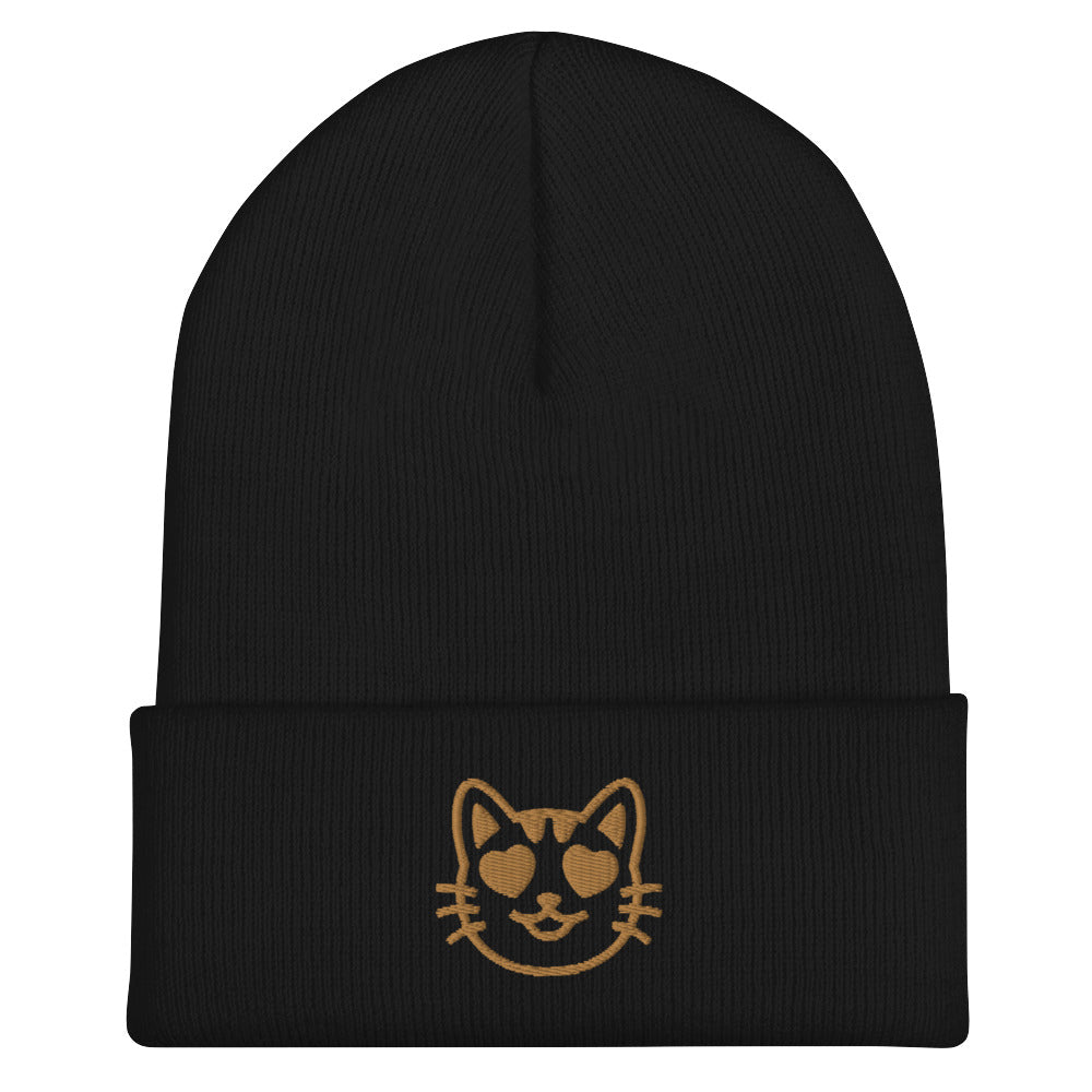 Cat Emoji Beanie