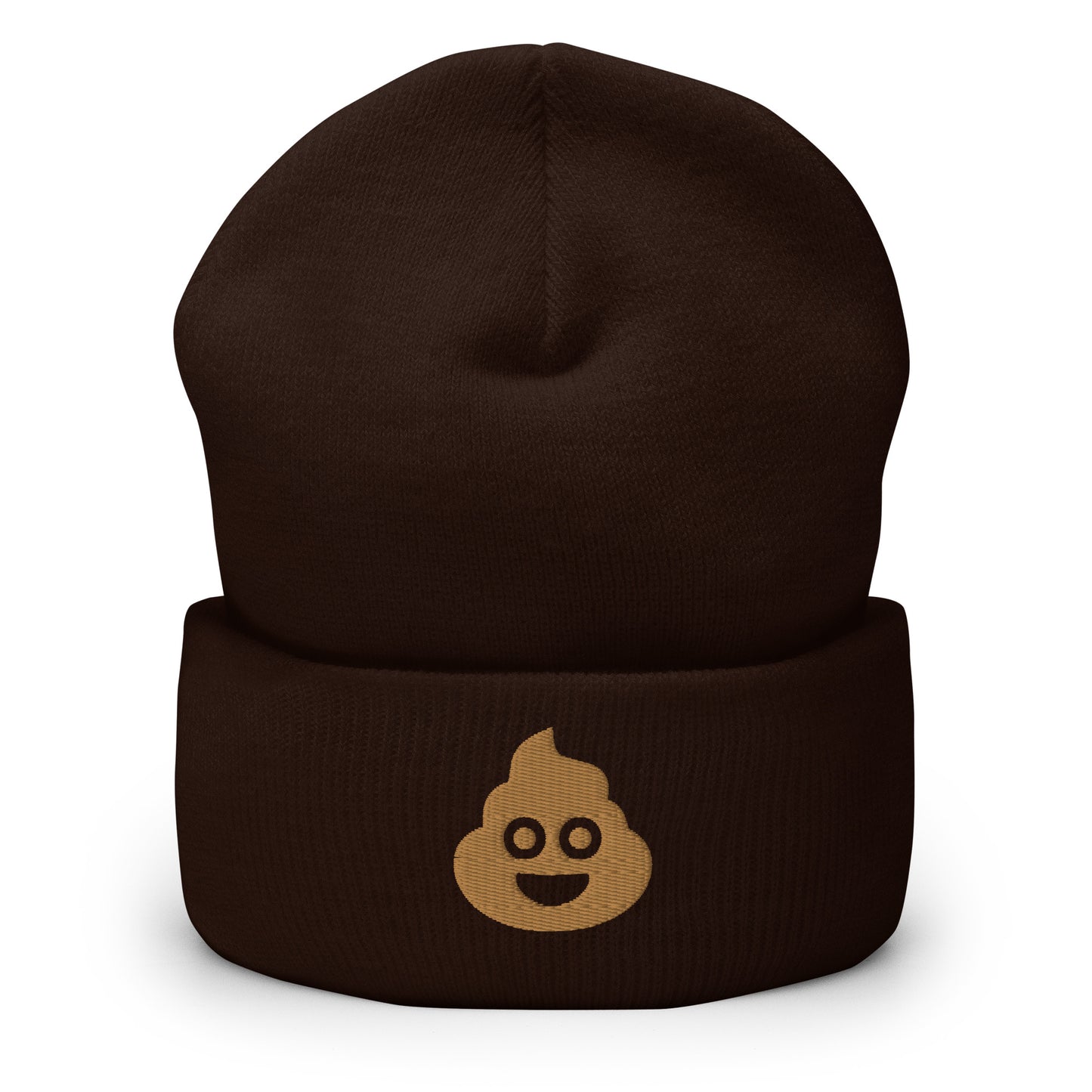 Poo Emoji Beanie Brown