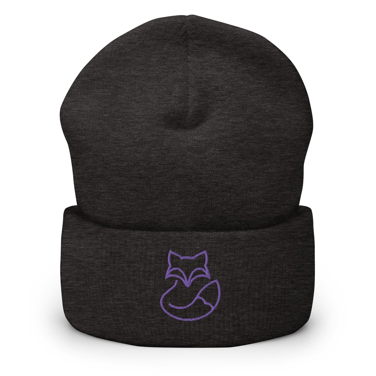 Fox Beanie Dark Grey