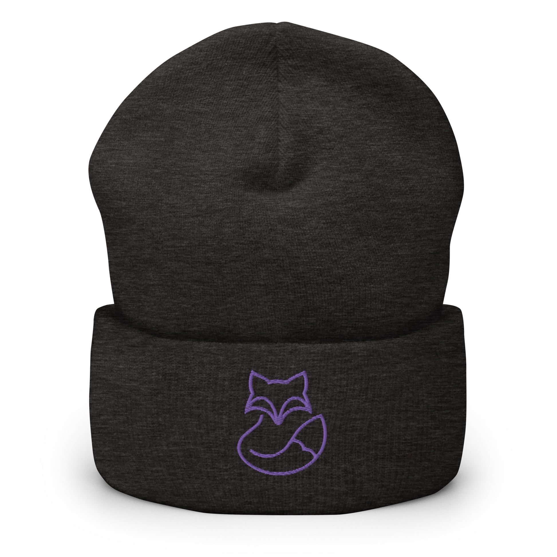 Fox Beanie Dark Grey