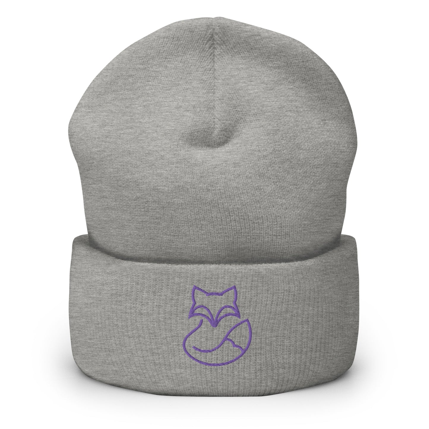 Fox Beanie Heather Grey