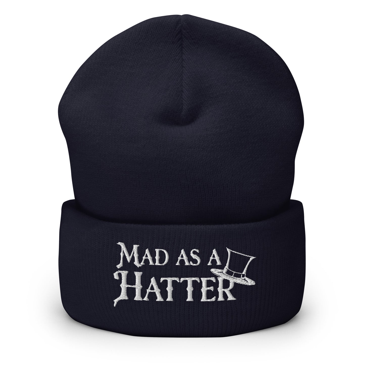 Mad as a Hatter Beanie Navy