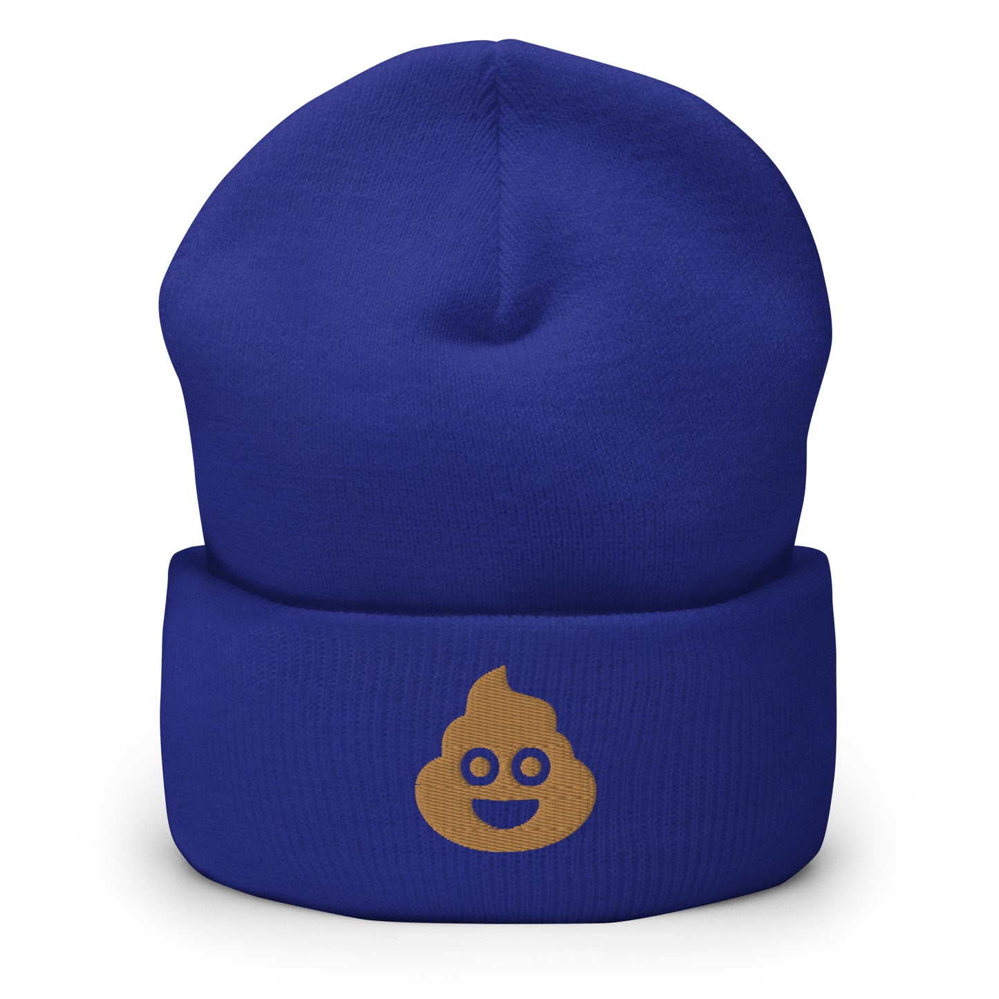 Poo Emoji Beanie Royal