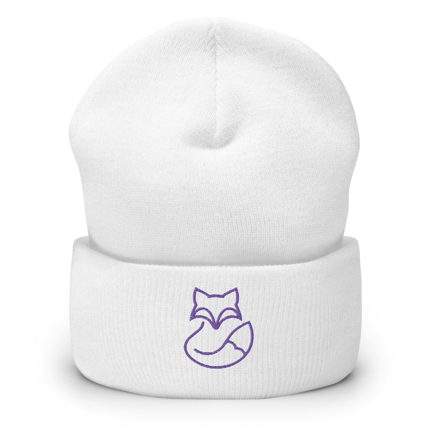 Fox Beanie White