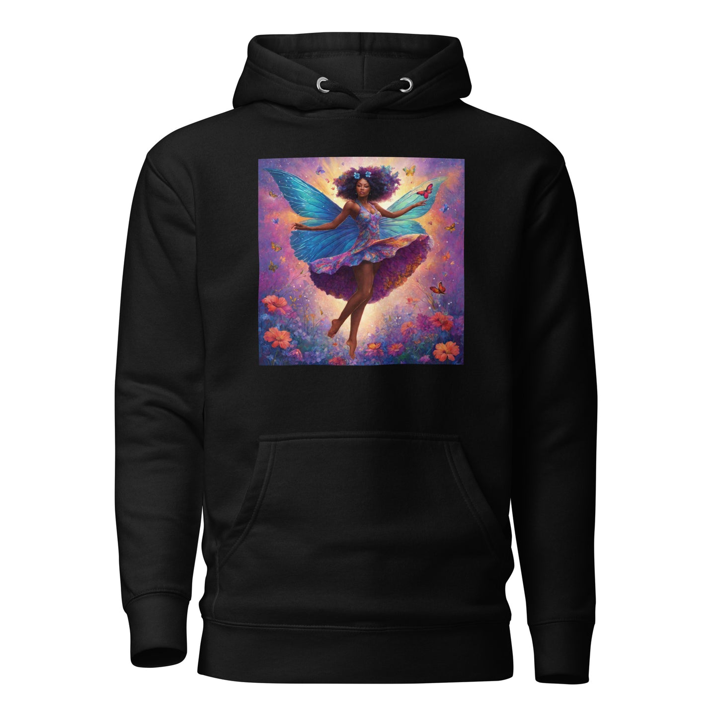 Peaceful Fairy Women's Hoodie Black