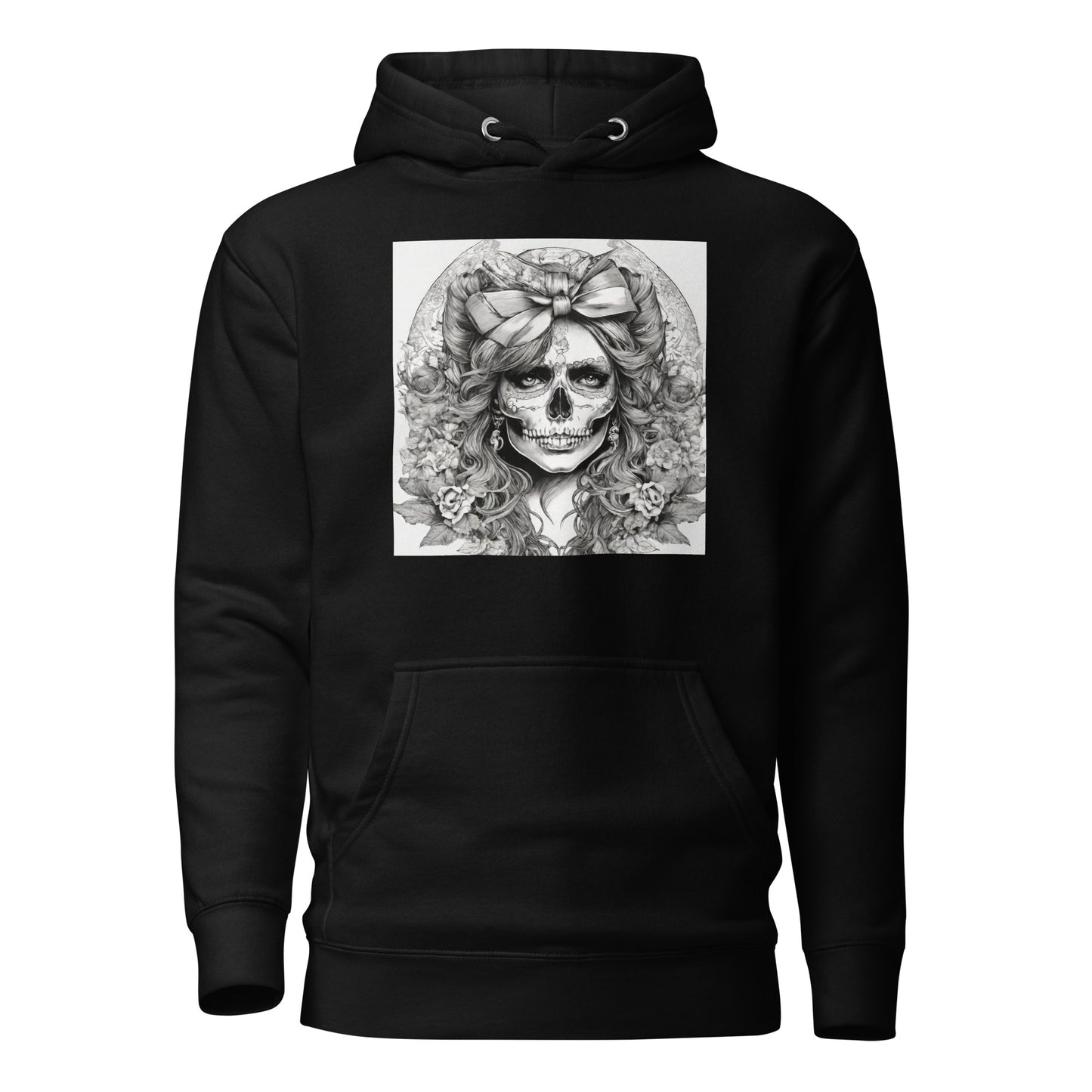 Day of the Dead Princess Hoodie Black