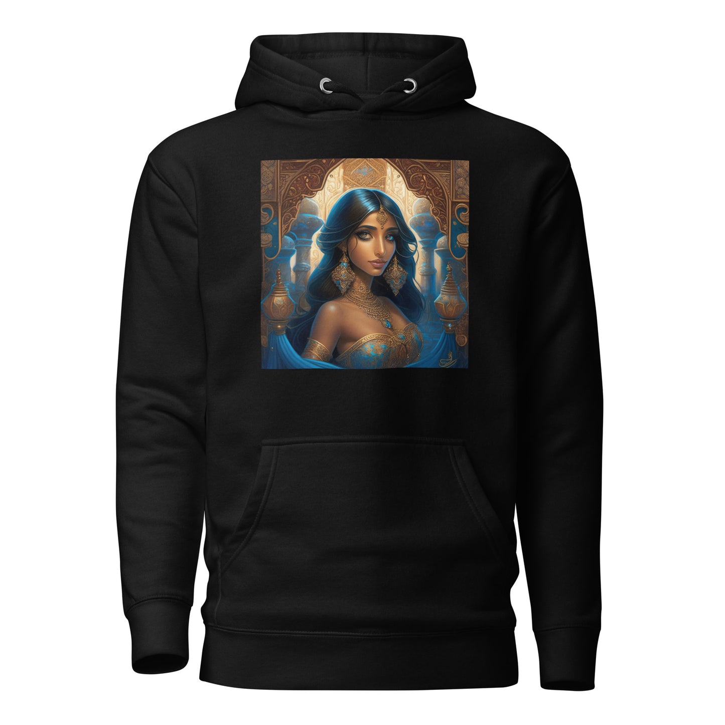 Princess Jasmine Women's Hoodie Black