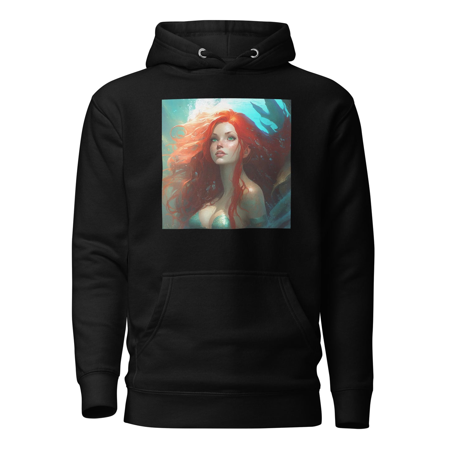 The Little Mermaid Under the Sea Women's Hoodie Black