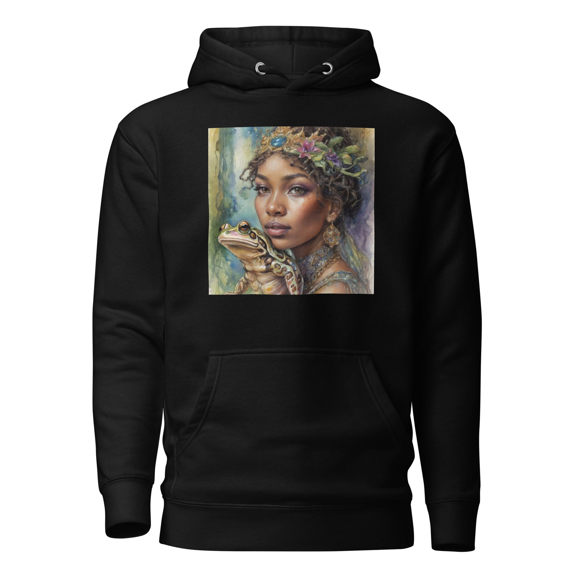 The Frog Princess Women's Hoodie Black