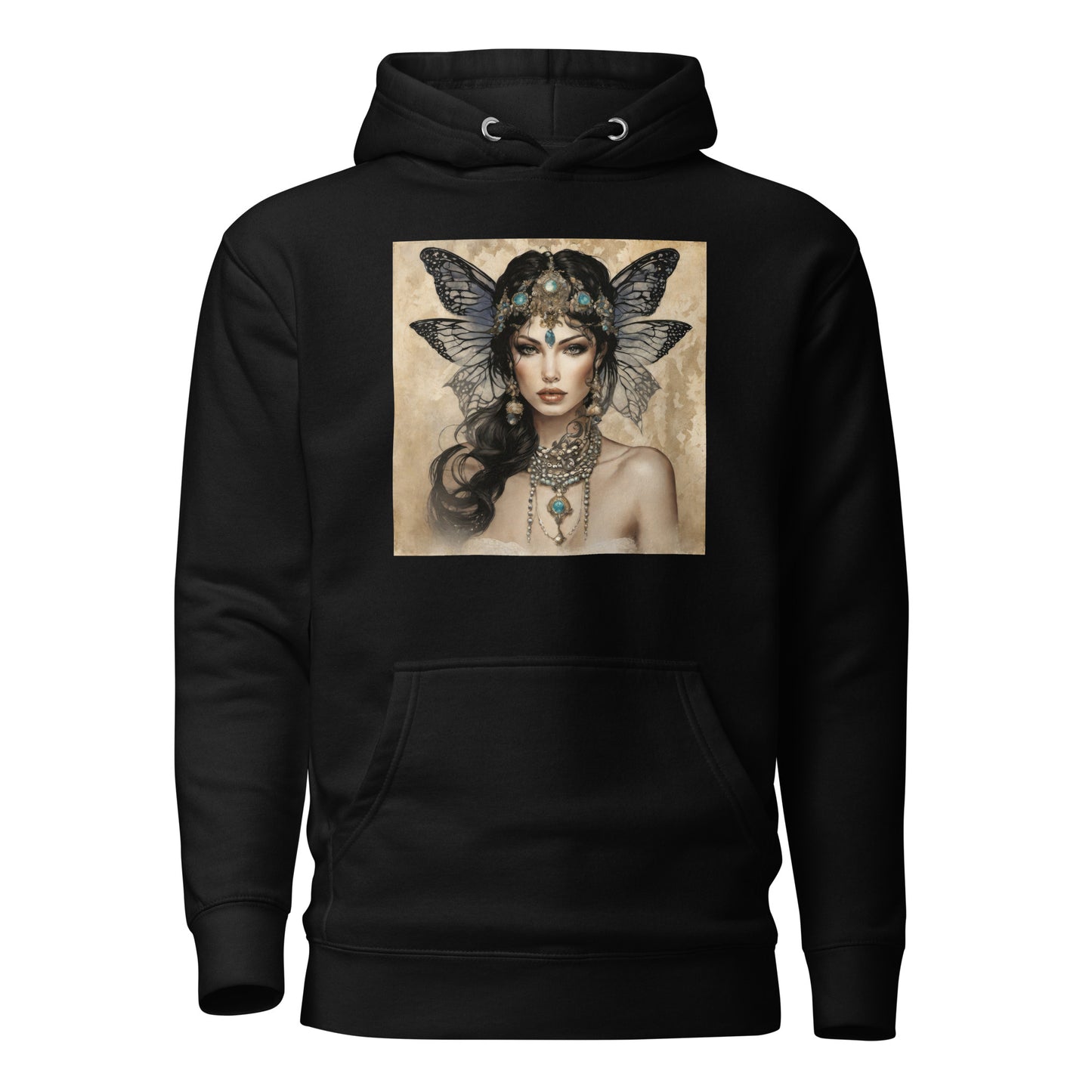 Alluring Fairy Women's Fantasy Hoodie Black