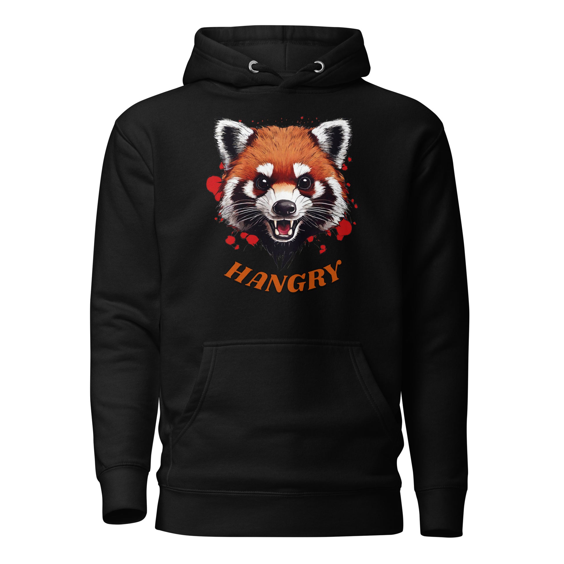 Hangry Women's Funny Hoodie Black