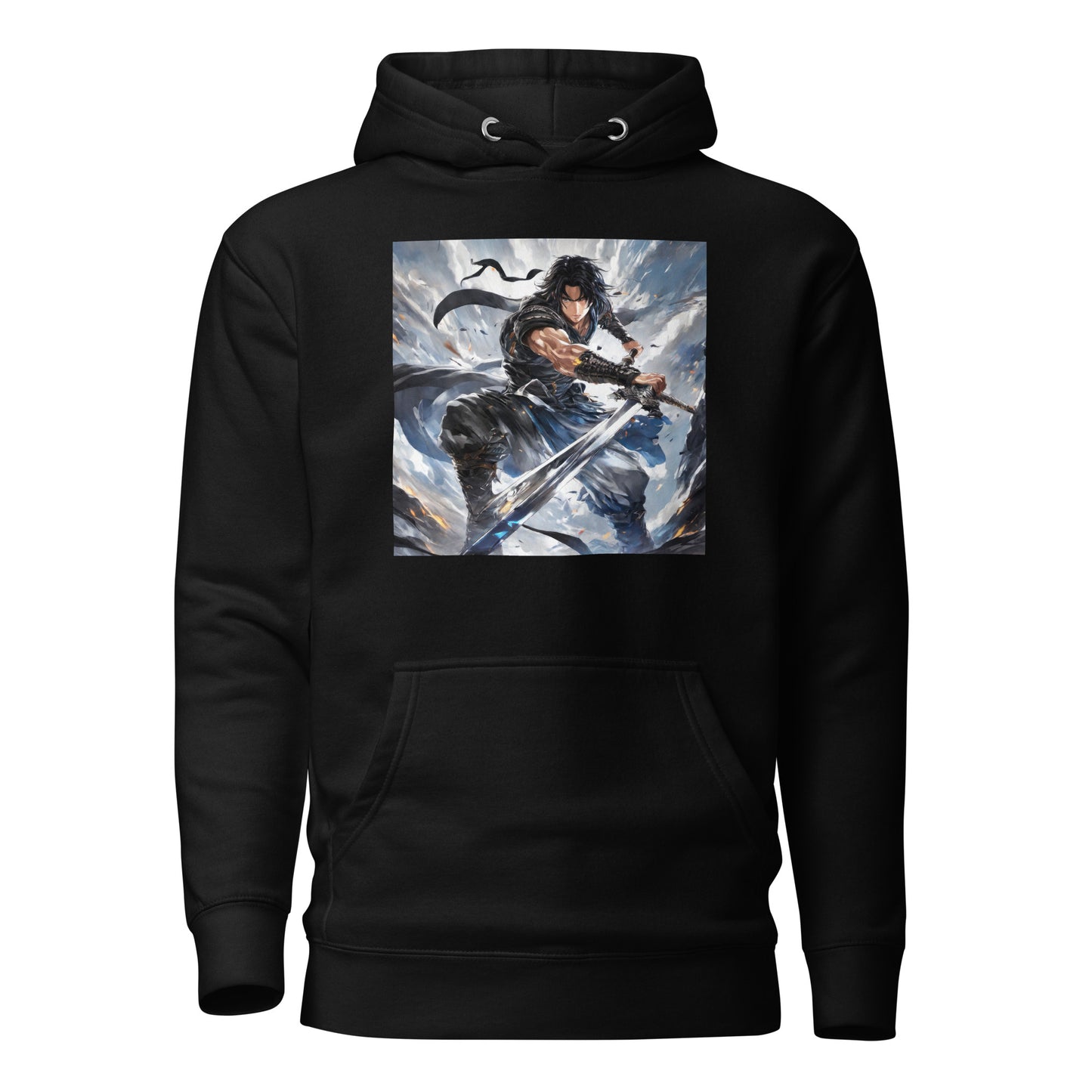 Victory is Mine Women's Anime Hoodie Black