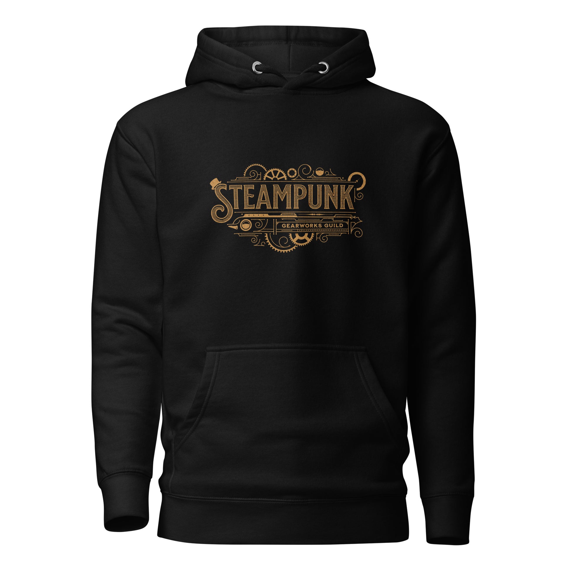 Steampunk Gearworks Guild Women's Hoodie Black