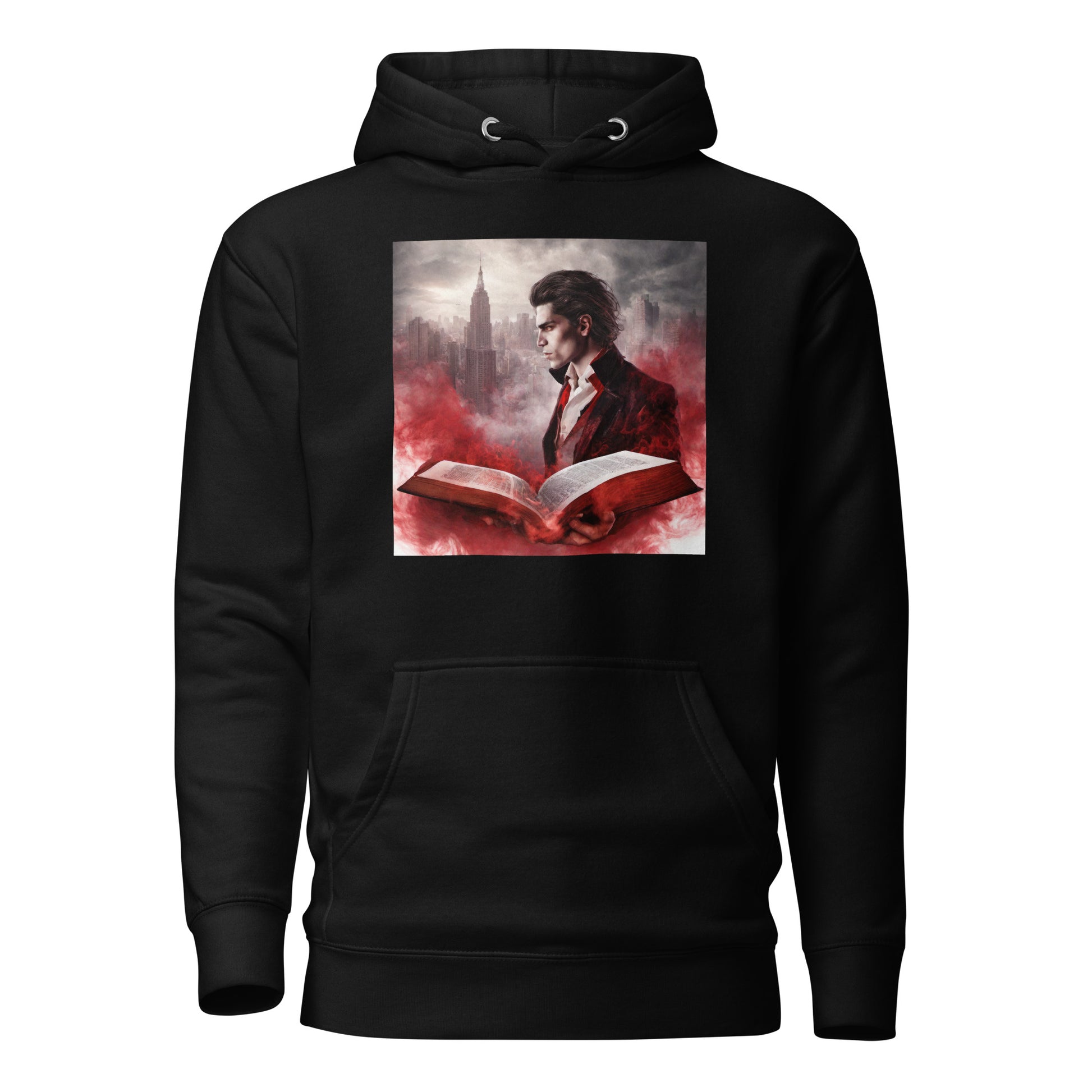 Women's Vampire Book Fan Hoodie Black