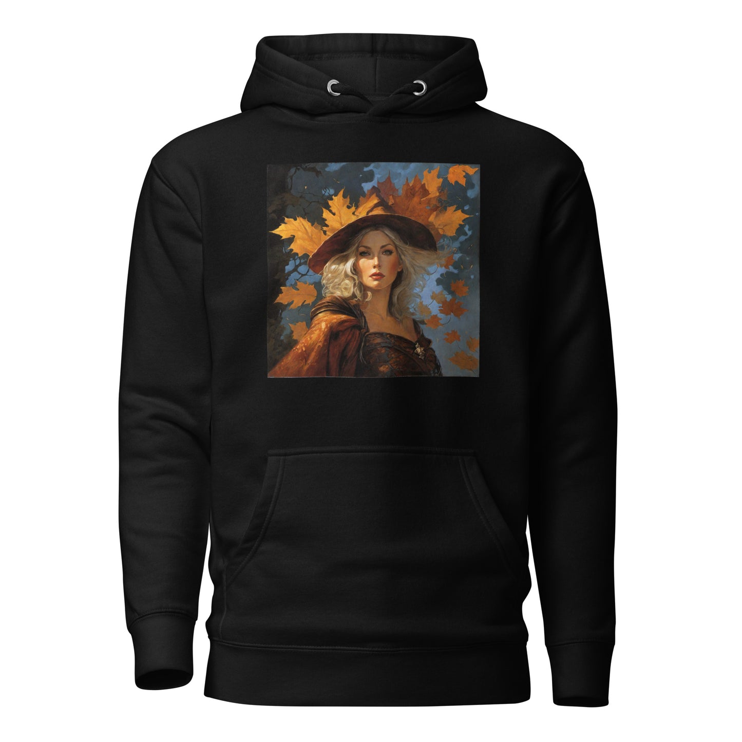 Autumn Queen Women's Fall Hoodie Black