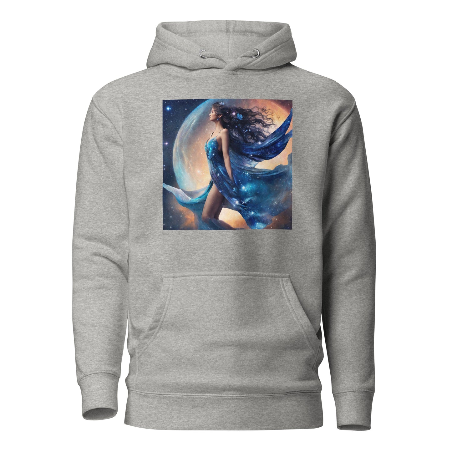 Blue Fairy Women's Hoodie Carbon Grey