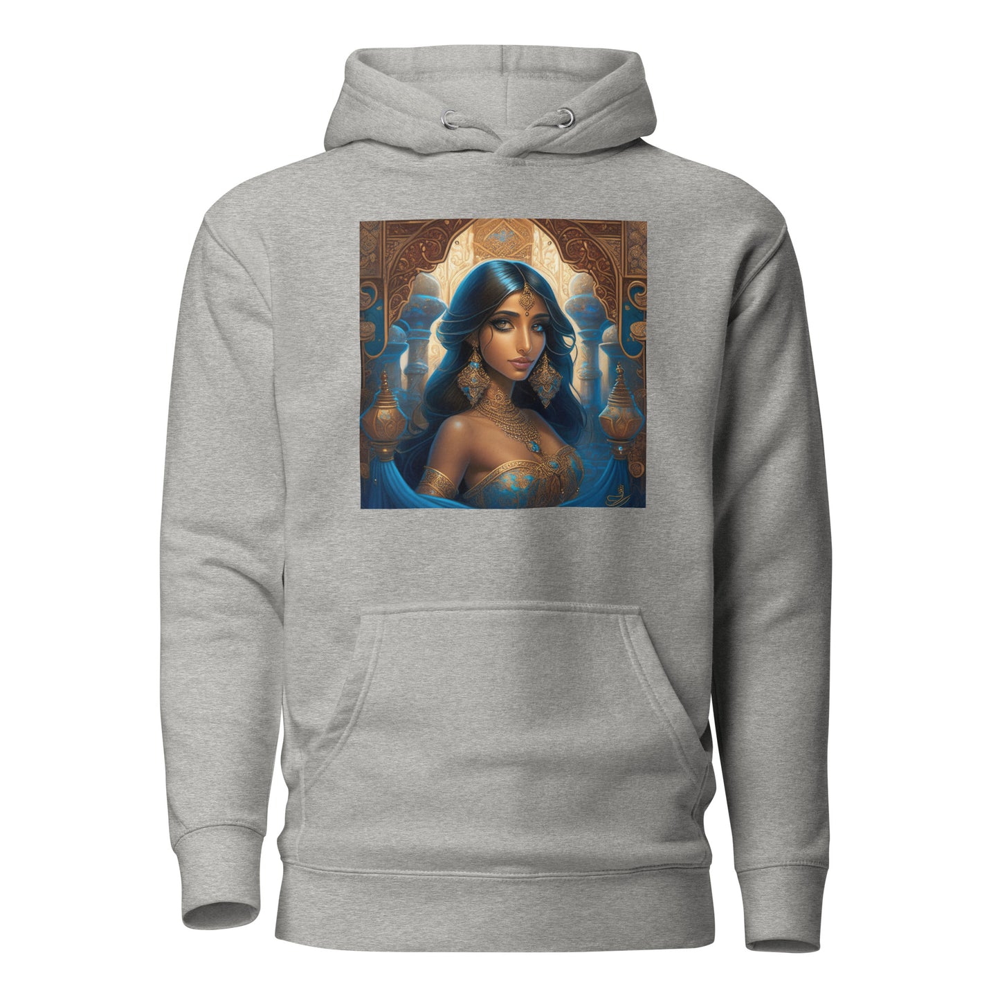 Princess Jasmine Women's Hoodie Carbon Grey