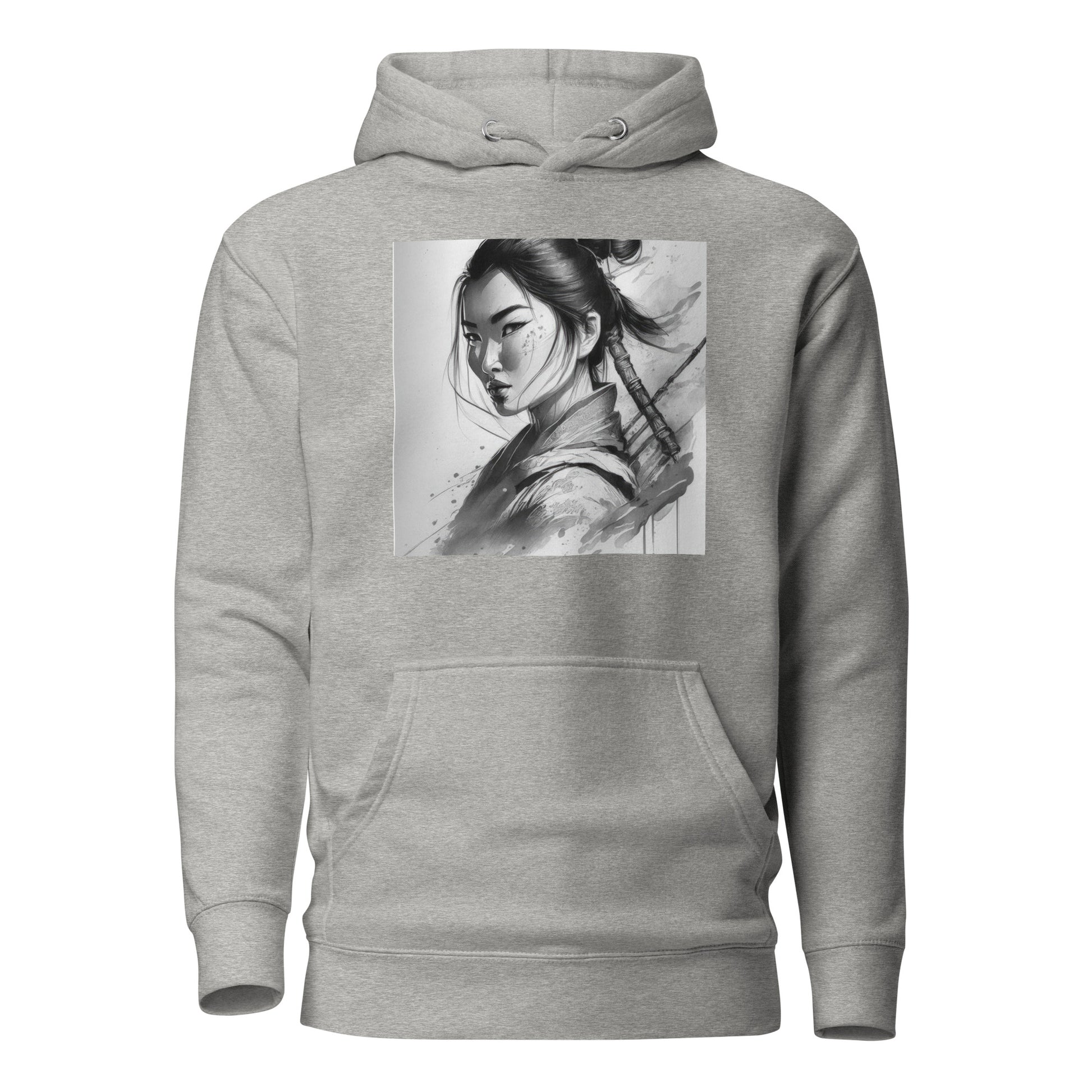 Legendary Mulan Women's Hoodie Carbon Grey