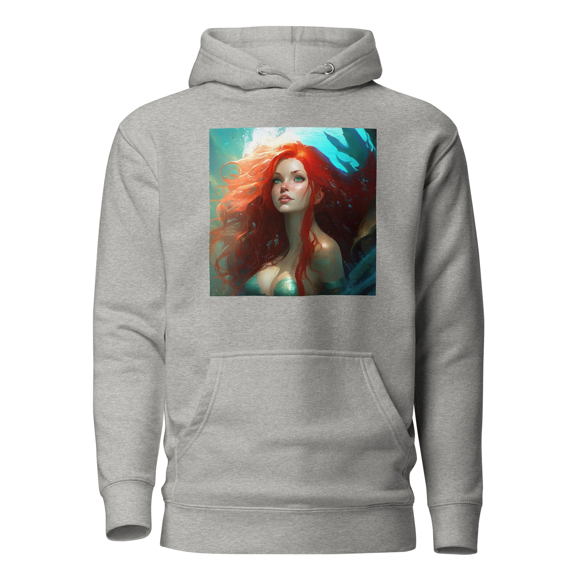 The Little Mermaid Under the Sea Women's Hoodie Carbon Grey