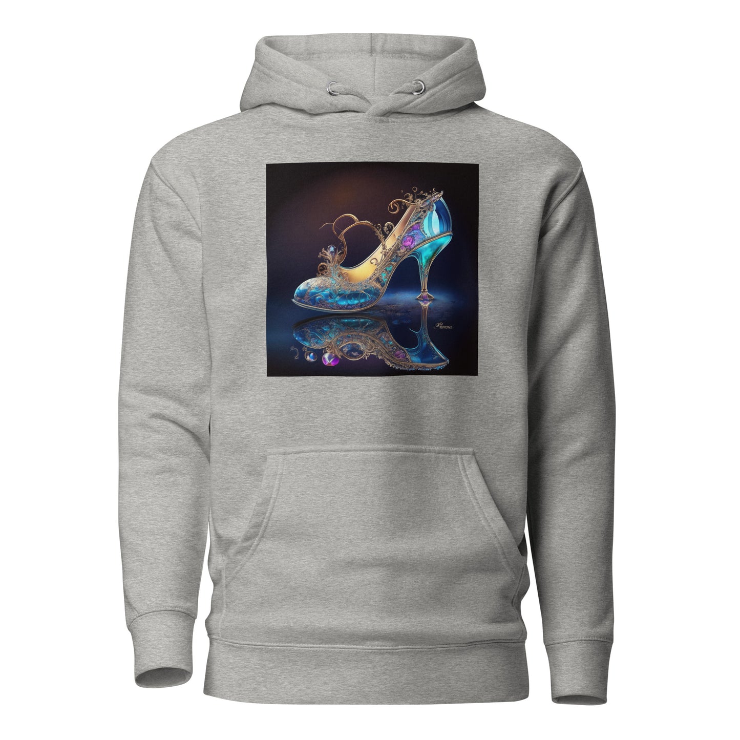 Cinderella's Glass Slipper Women's Fairy Tale Hoodie Carbon Grey