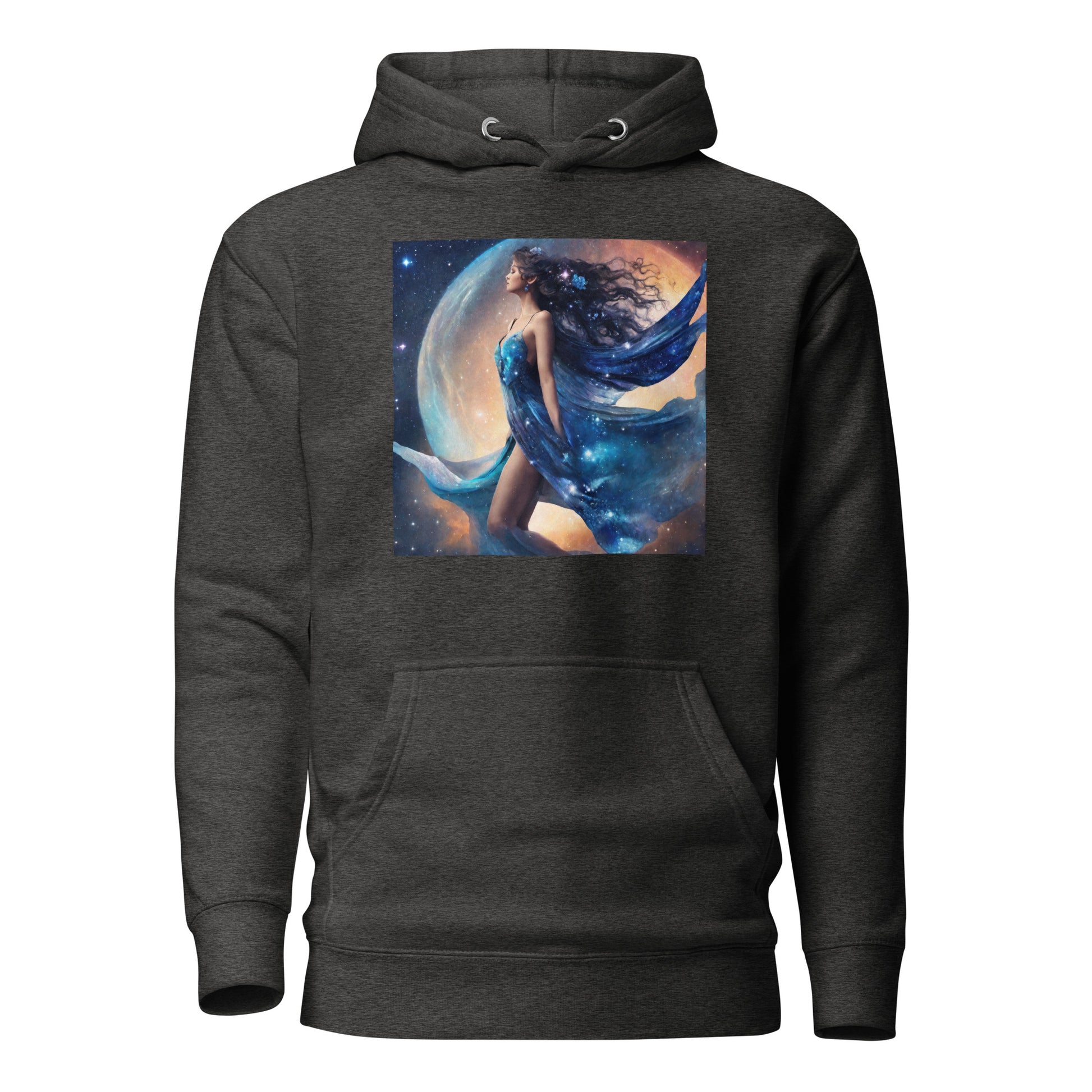 Blue Fairy Women's Hoodie Charcoal Heather