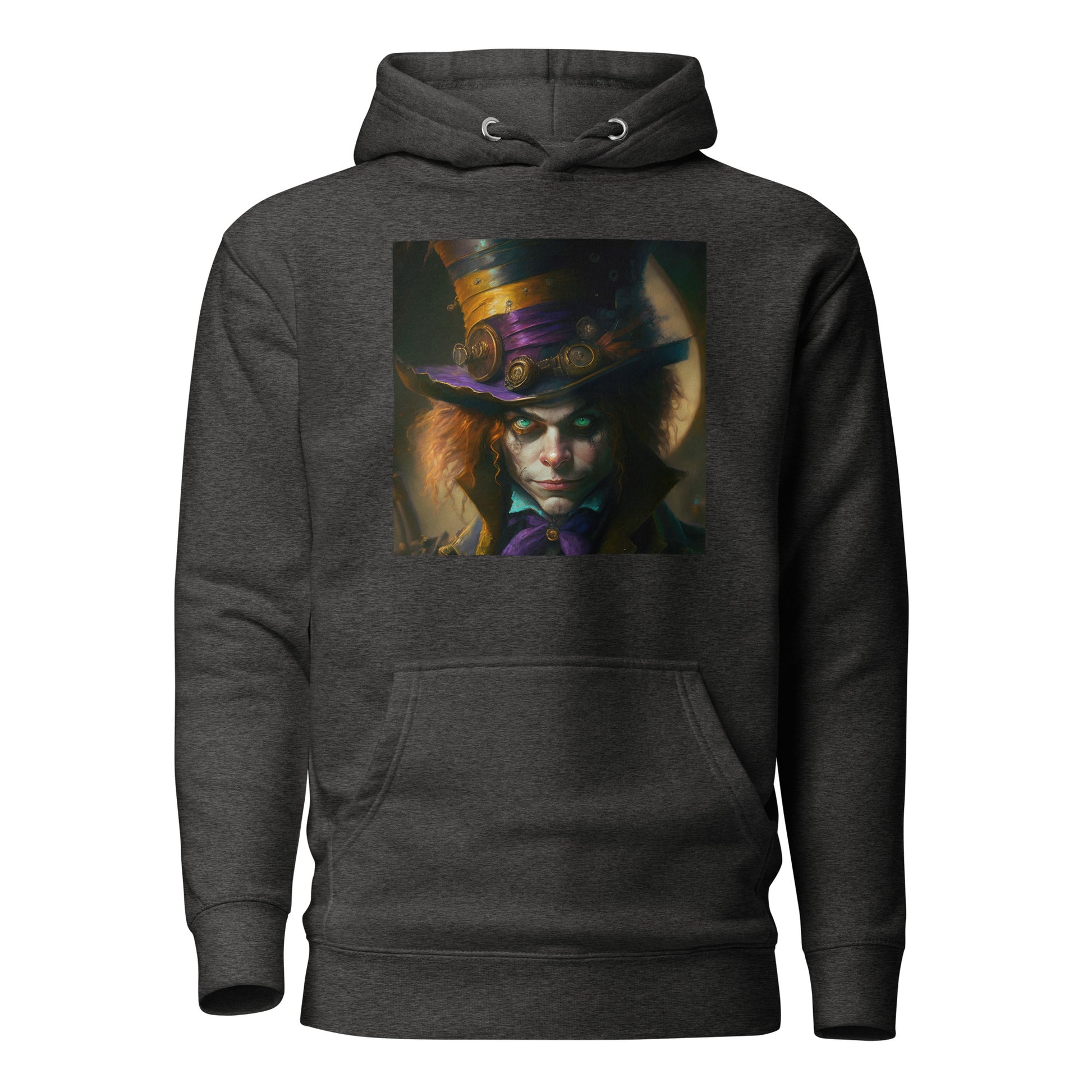 Mad Hatter Hoodie Charcoal Heather