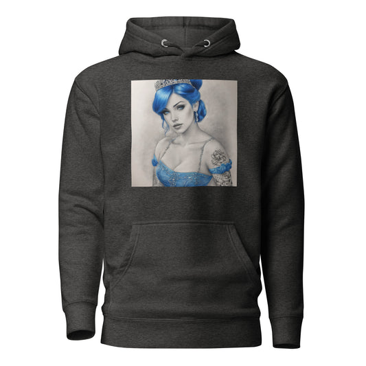 Cinderella with Tattoos Hoodie Charcoal Heather