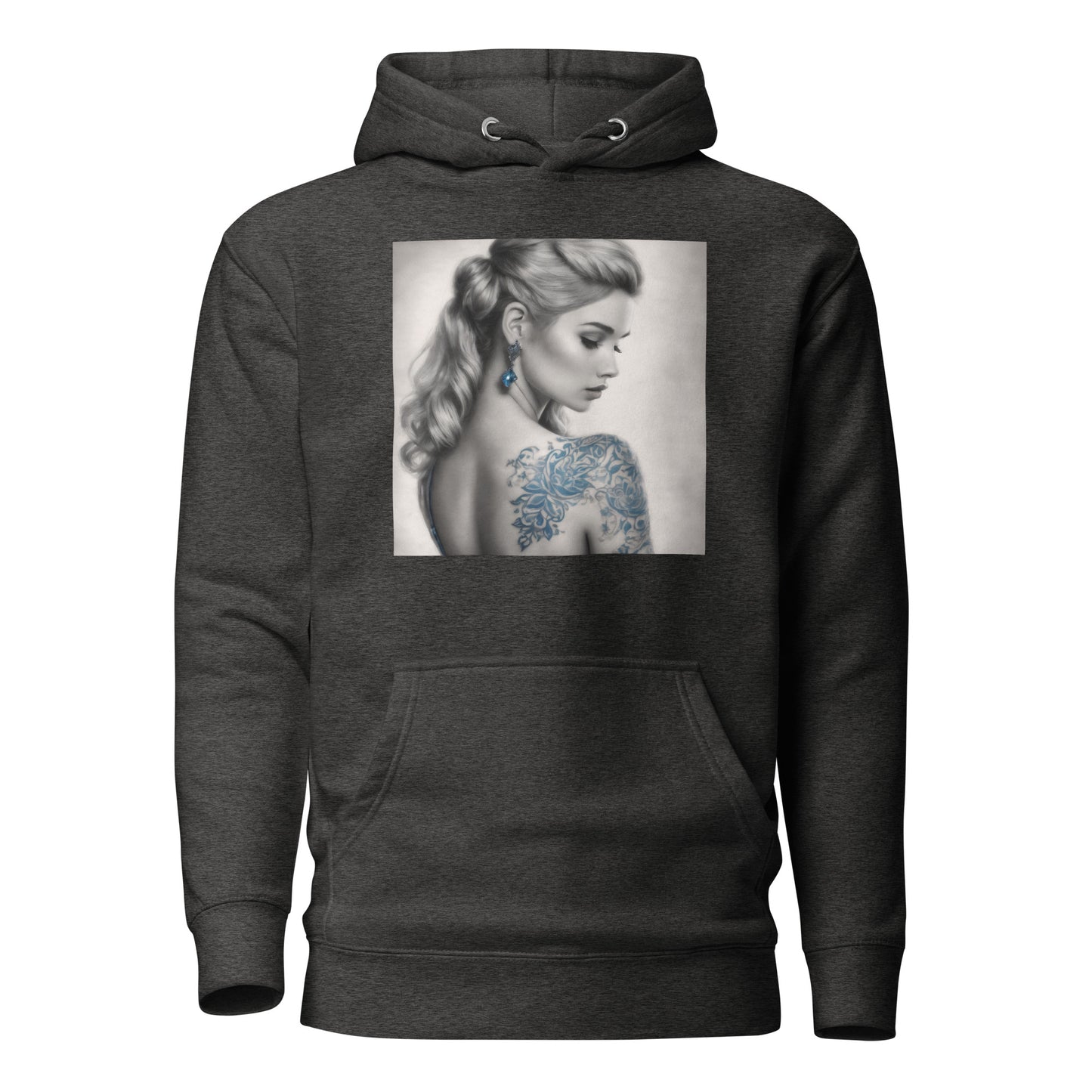 Inked Cinderella Women's Hoodie Charcoal Heather