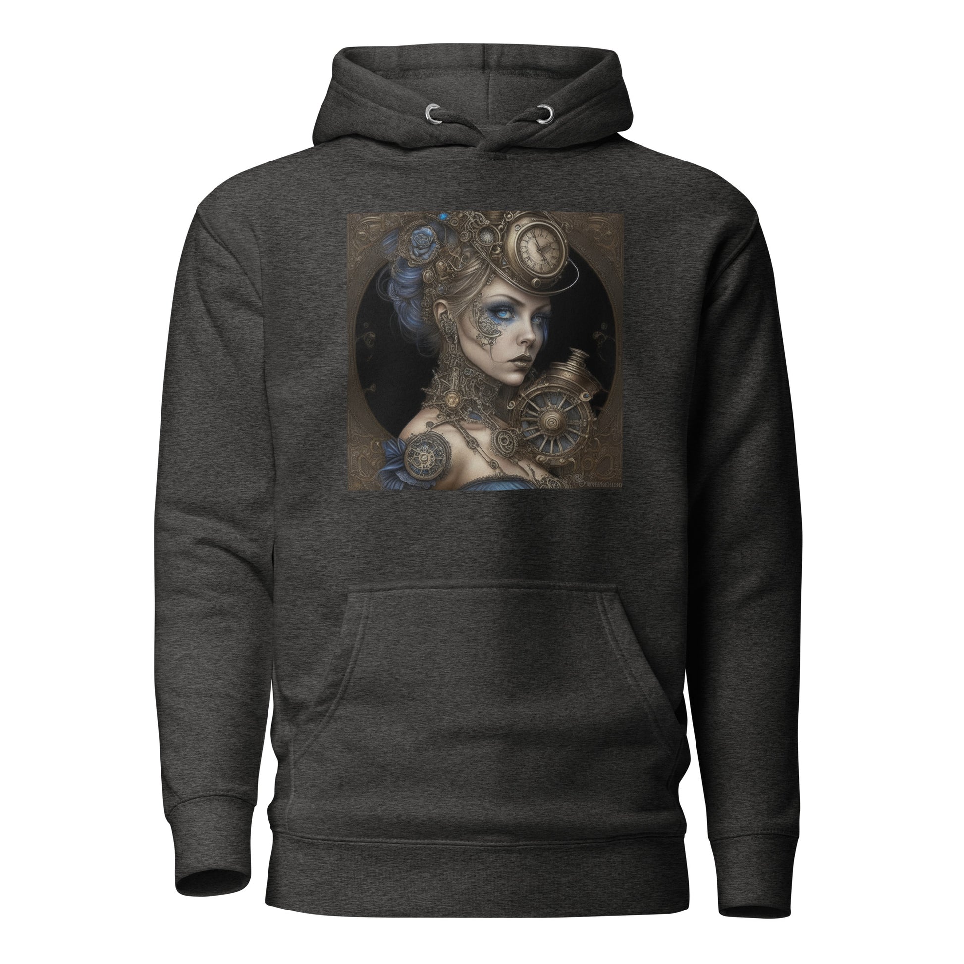 Steampunk Cinderella Women's Hoodie Charcoal Heather