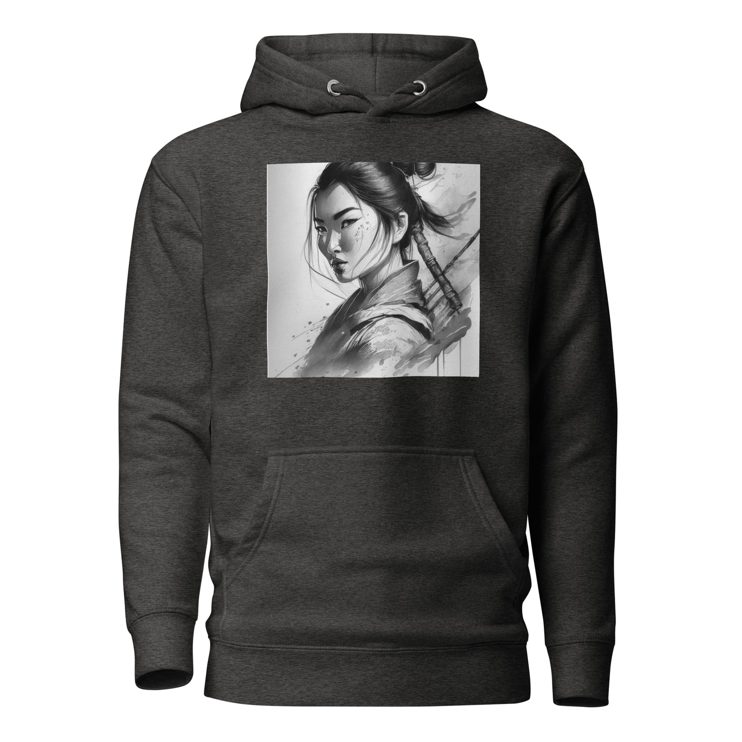 Legendary Mulan Women's Hoodie Charcoal Heather