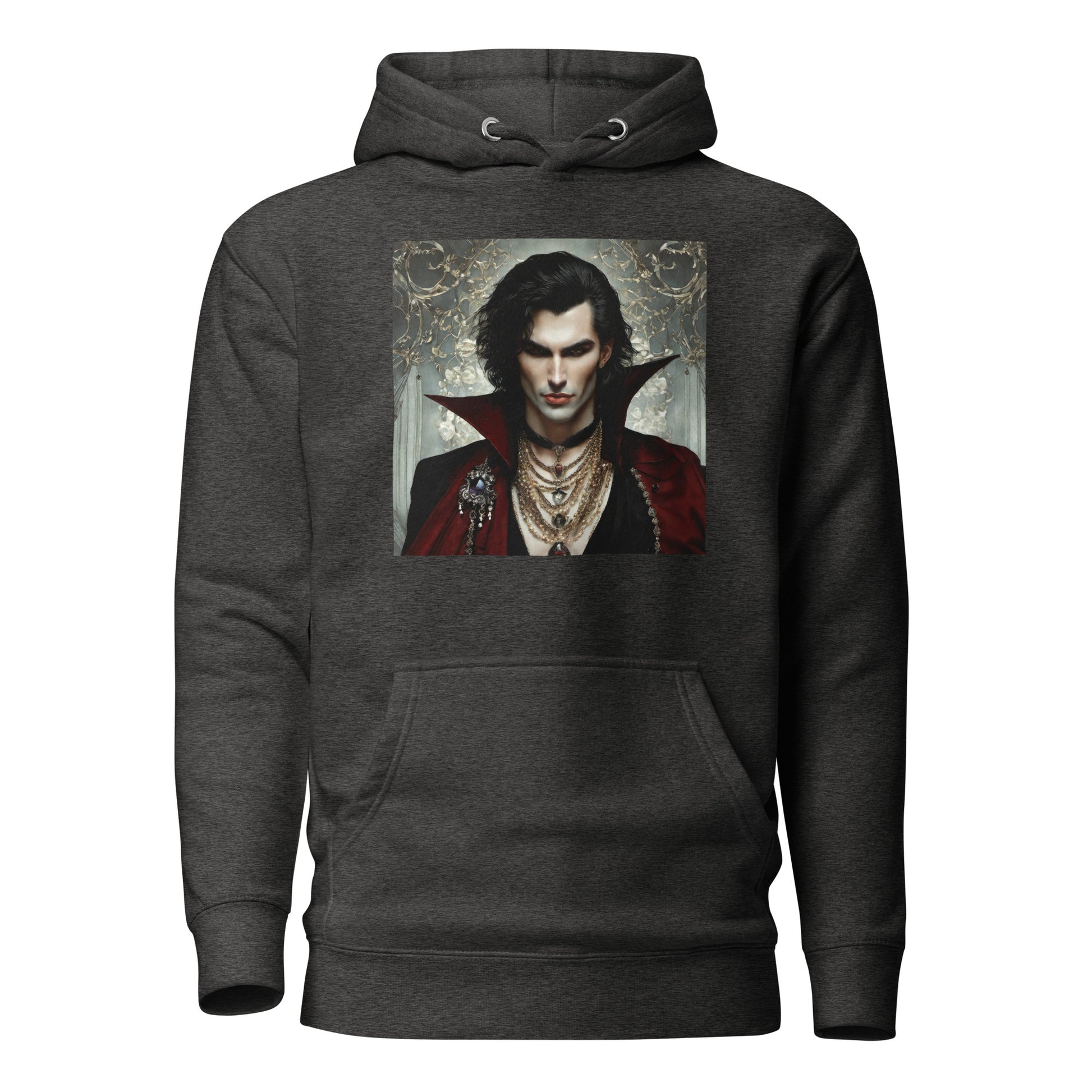 Alluring Vampire Women's Hoodie Charcoal Heather