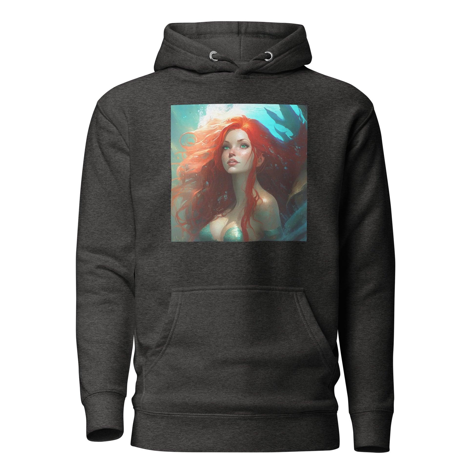 The Little Mermaid Under the Sea Women's Hoodie Charcoal Heather