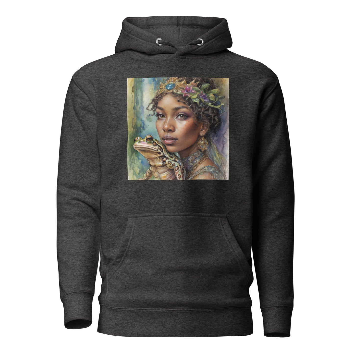 The Frog Princess Women's Hoodie Charcoal Heather