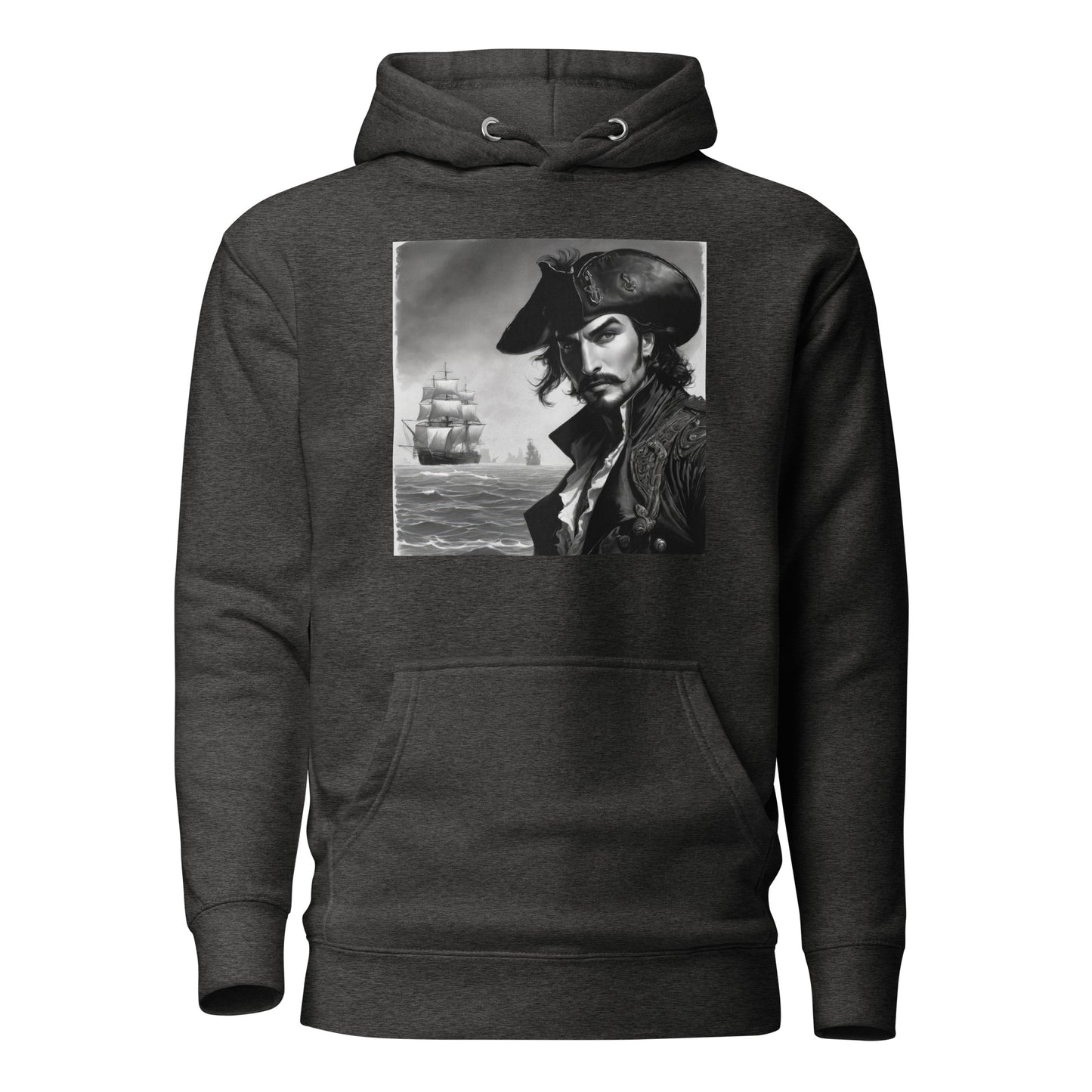 Captain Hook's Gaze Women's Hoodie Charcoal Heather