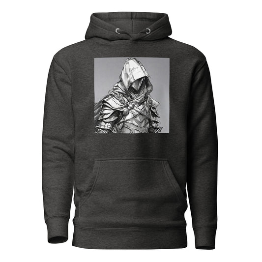 Shadow Warrior Women's Anime Hoodie Charcoal Heather