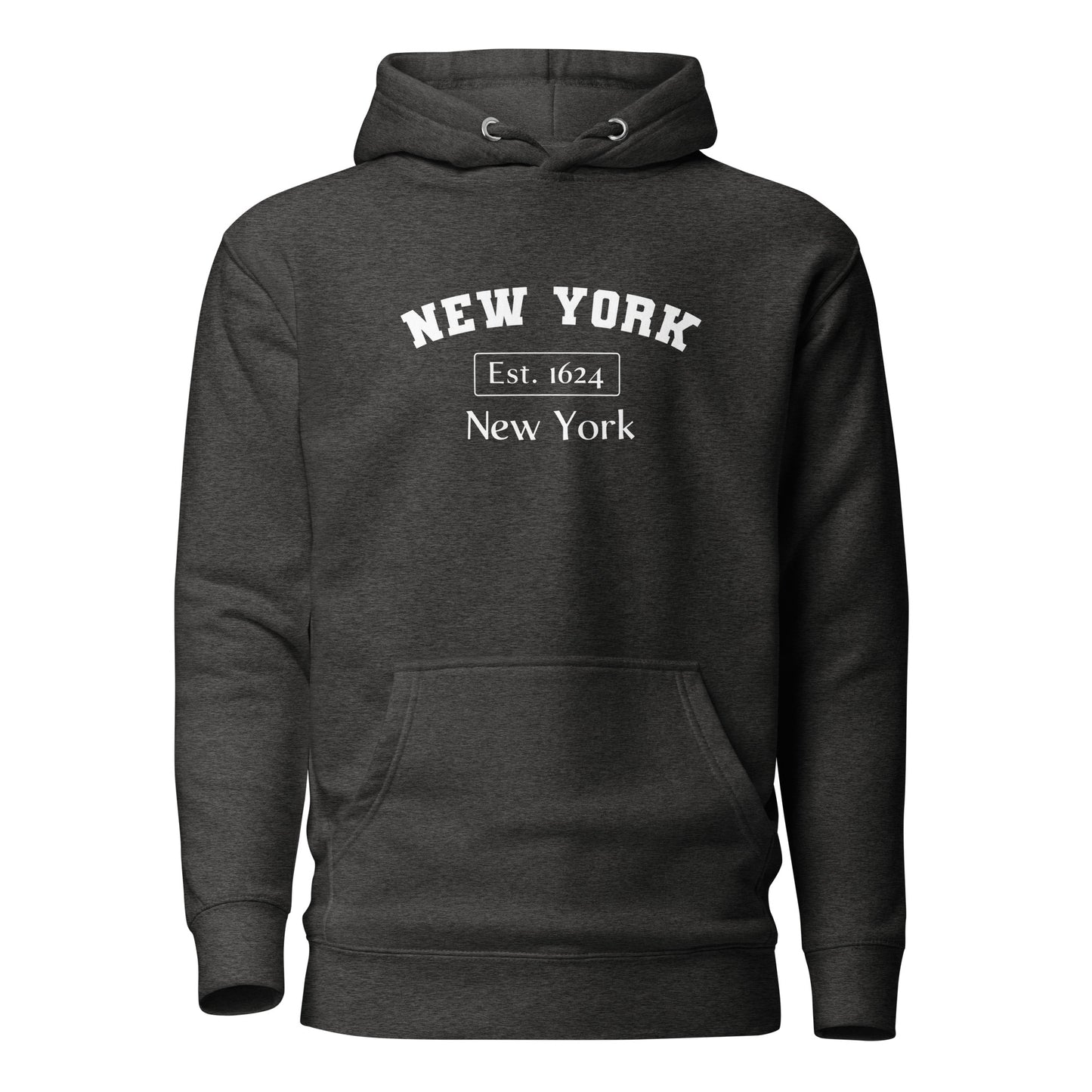 New York, New York Women's Hoodie Charcoal Heather