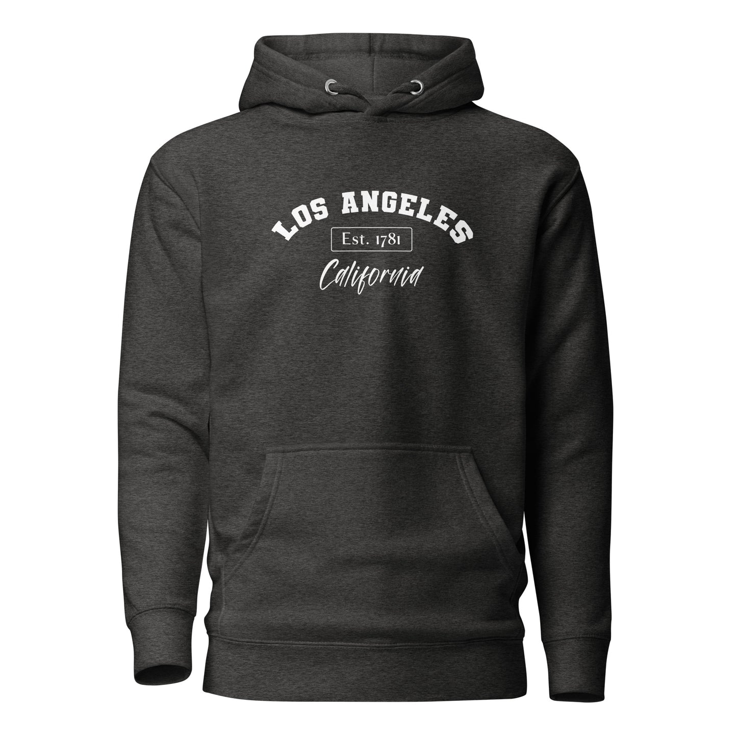 Los Angeles, California Women's Hoodie Charcoal Heather