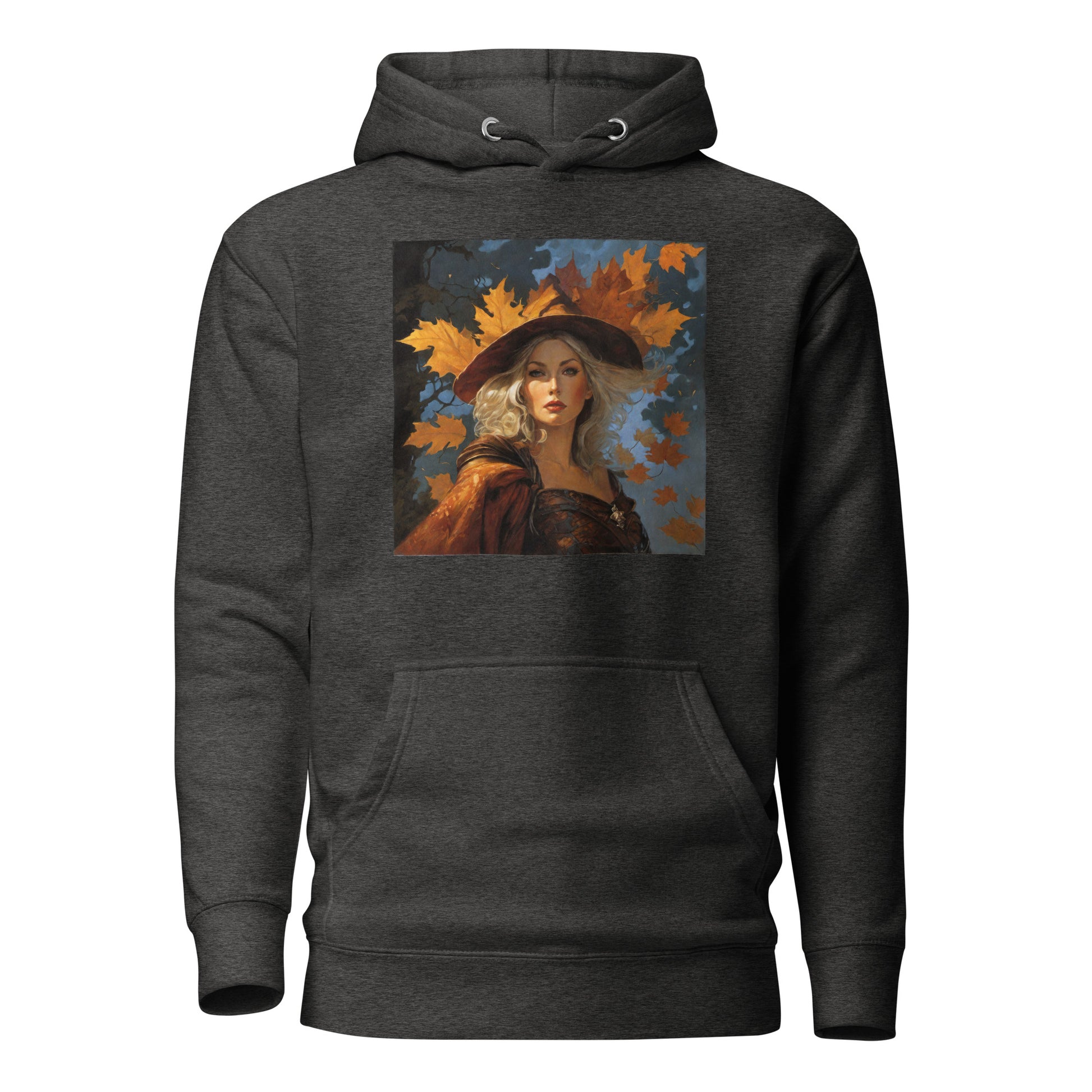 Autumn Queen Women's Fall Hoodie Charcoal Heather