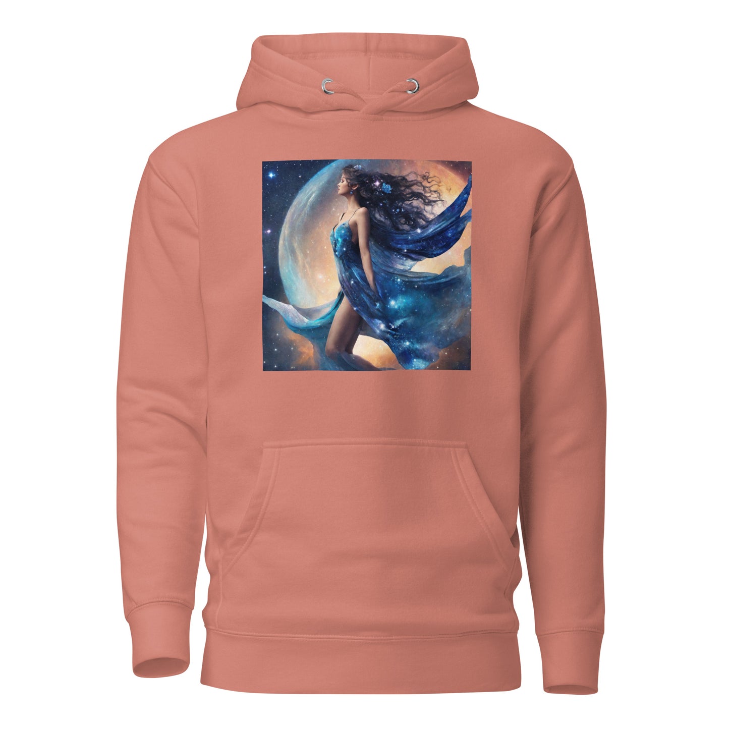 Blue Fairy Women's Hoodie Dusty Rose