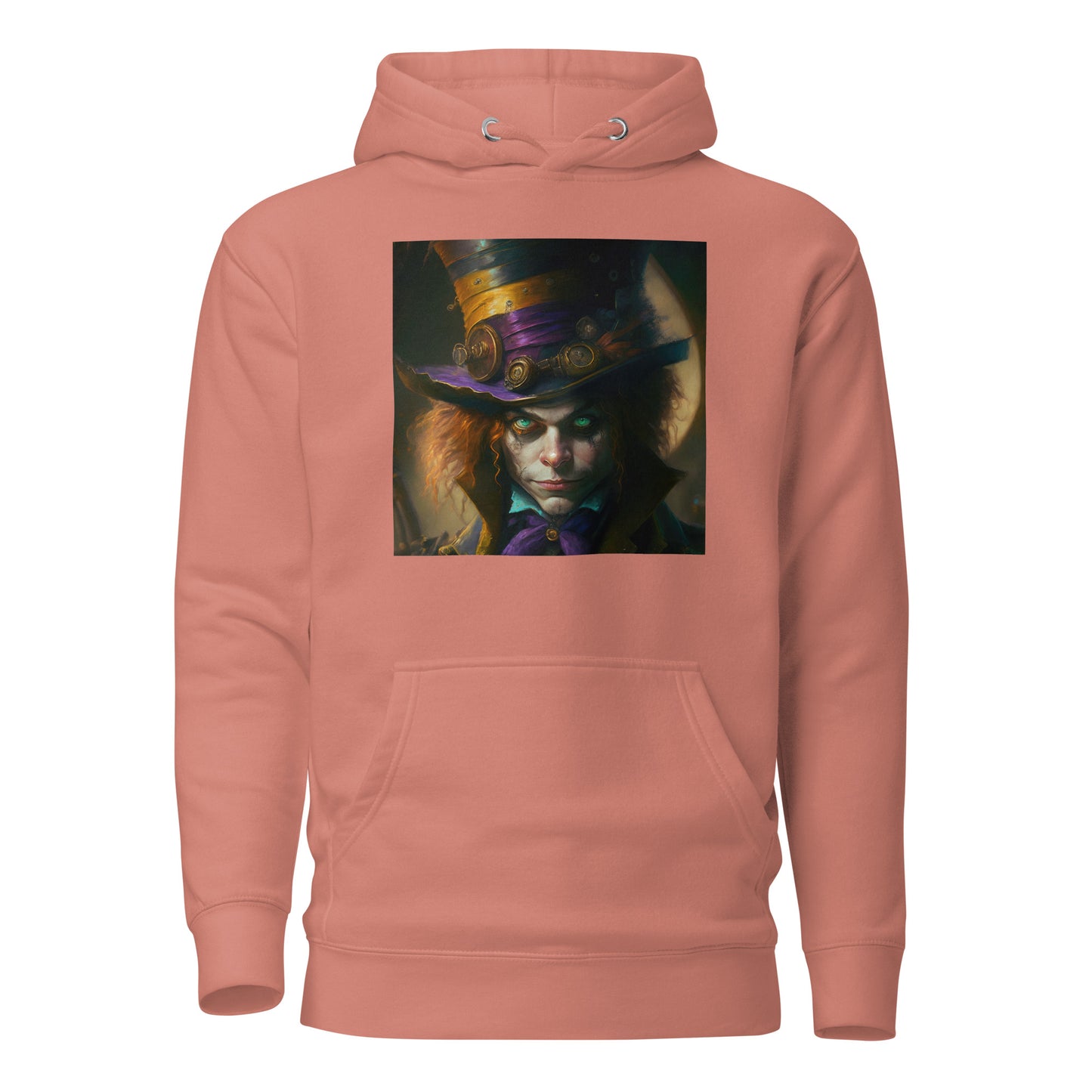 Mad Hatter Hoodie Dusty Rose