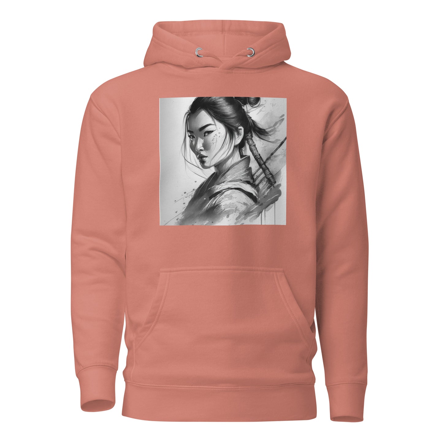 Legendary Mulan Women's Hoodie Dusty Rose