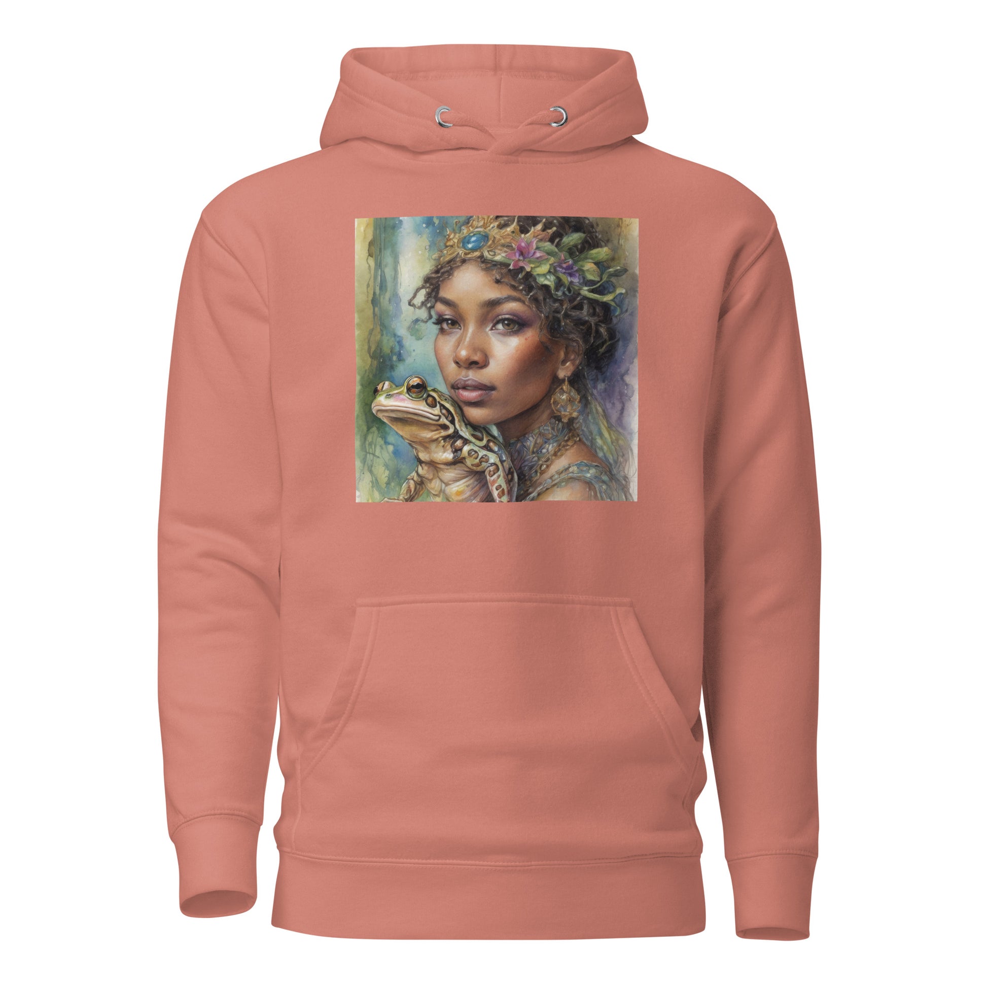 The Frog Princess Women's Hoodie Dusty Rose