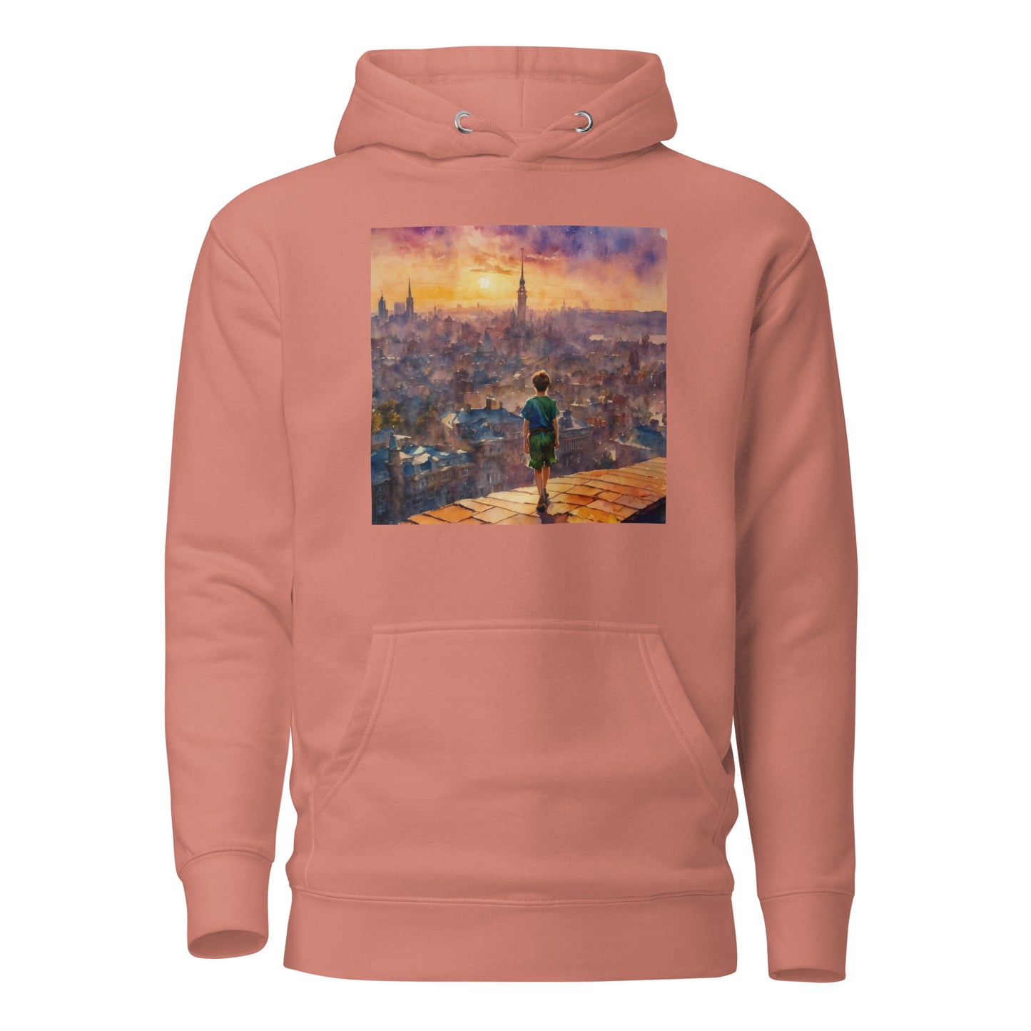 Peter Pan's World Women's Hoodie Dusty Rose