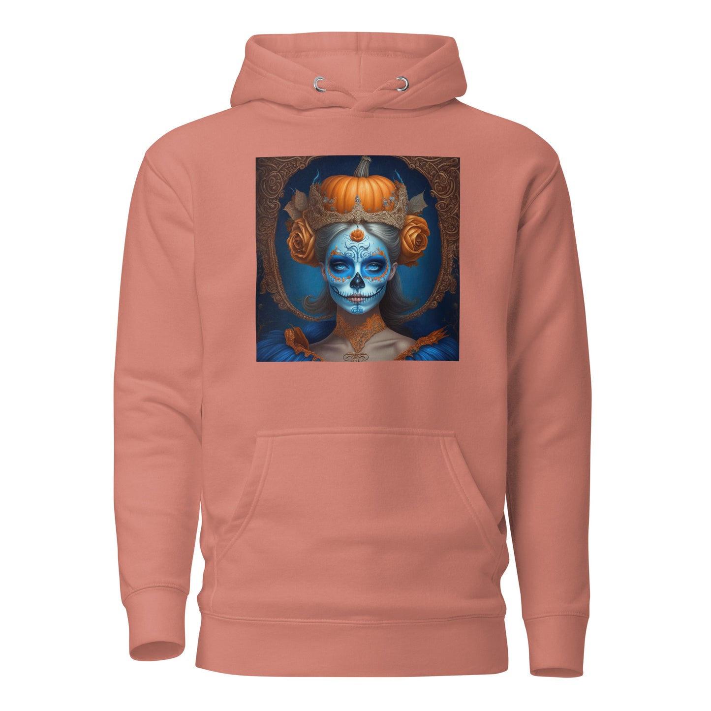 Cinderella Day of the Dead Women's Fairy Tale Hoodie Dusty Rose