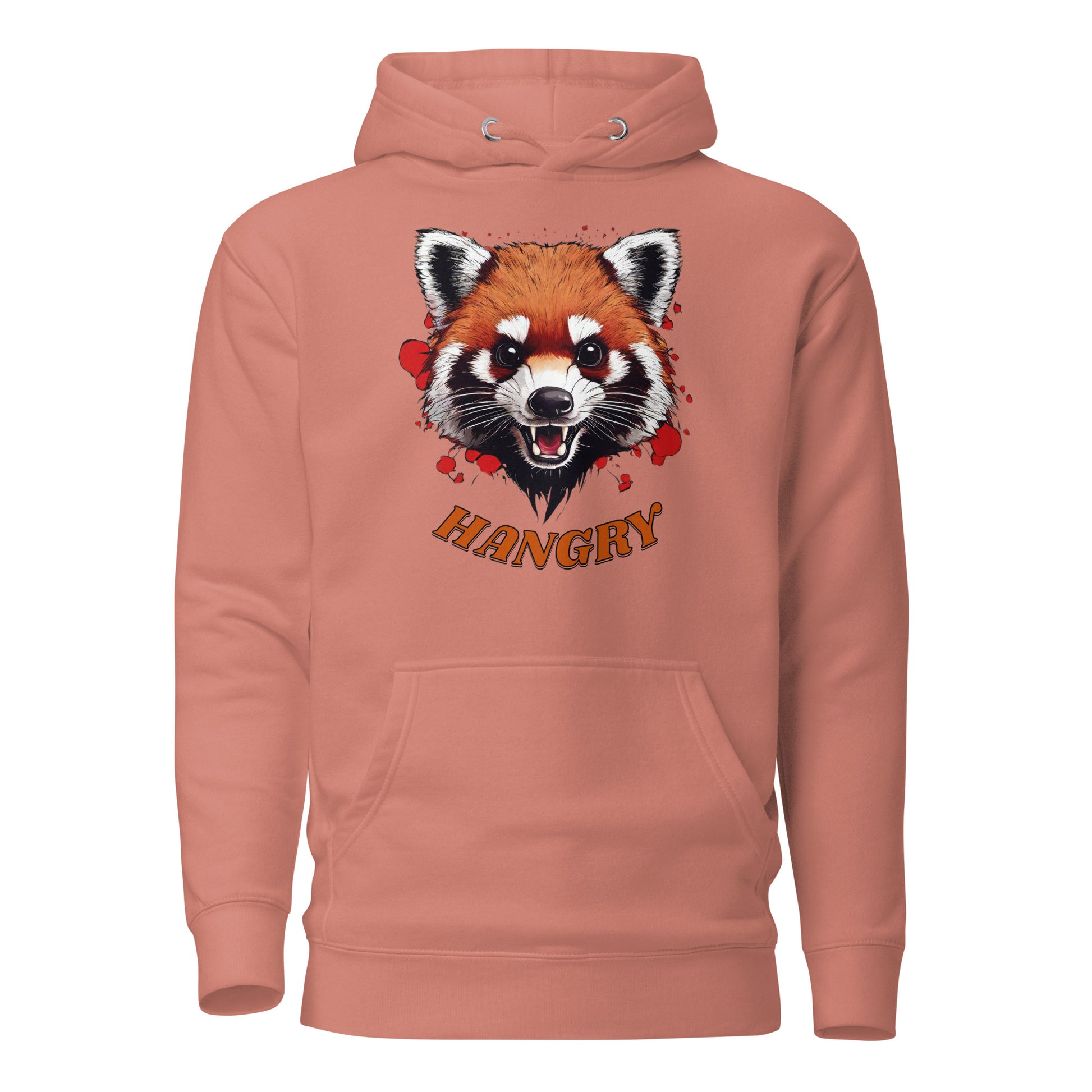 Hangry Women's Funny Hoodie Dusty Rose