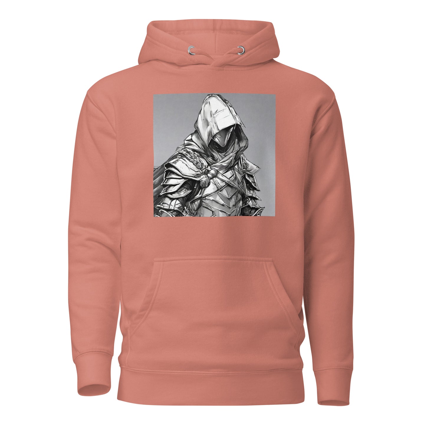 Shadow Warrior Women's Anime Hoodie Dusty Rose