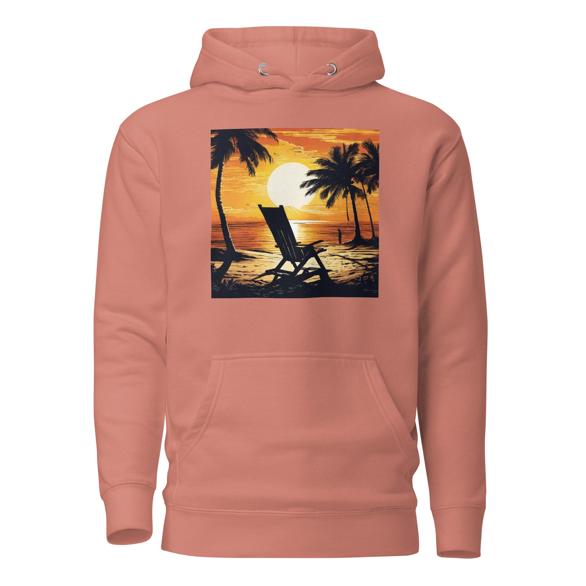 Summer Paradise Women's Hoodie Dusty Rose