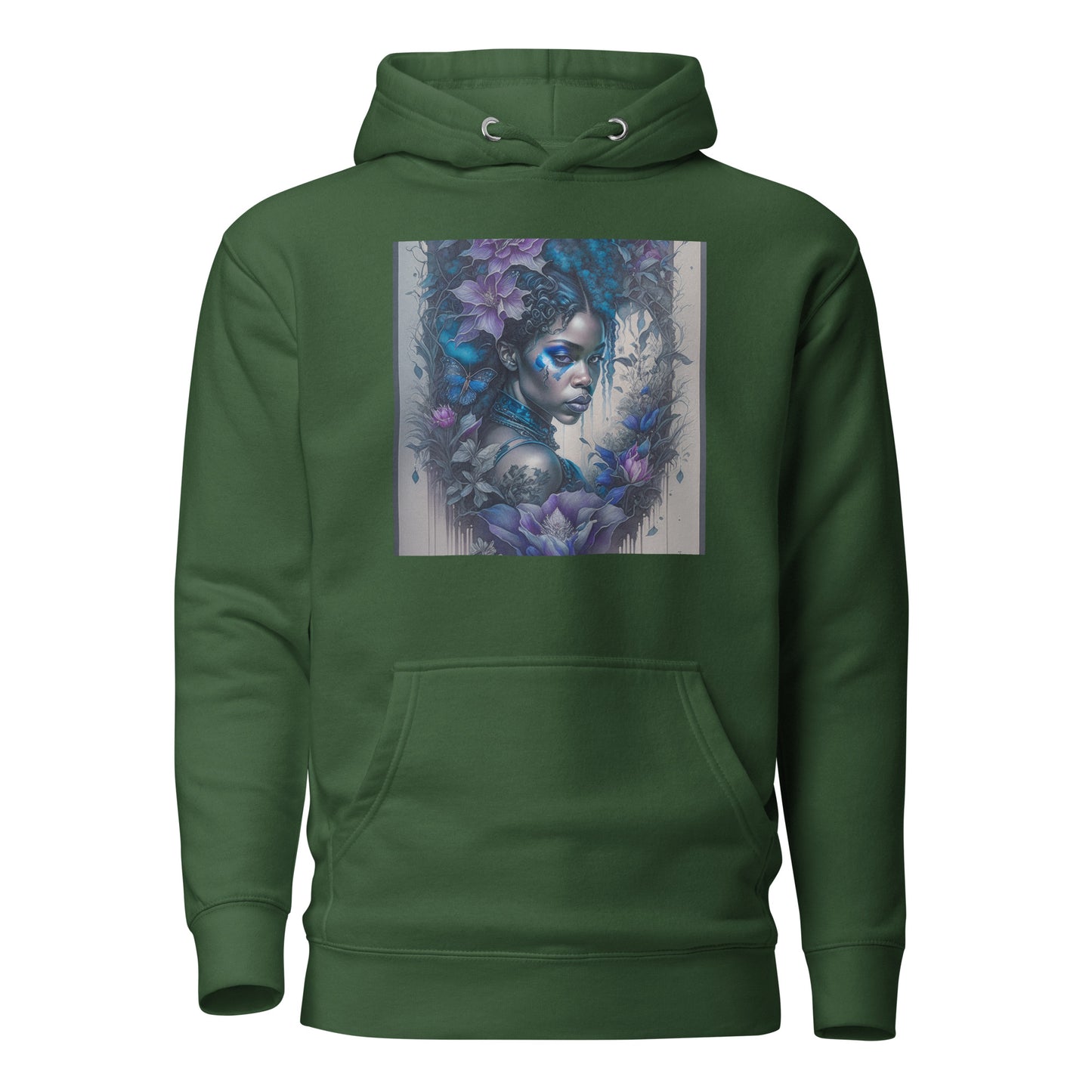 Esoteric Princess Women's Hoodie Forest Green