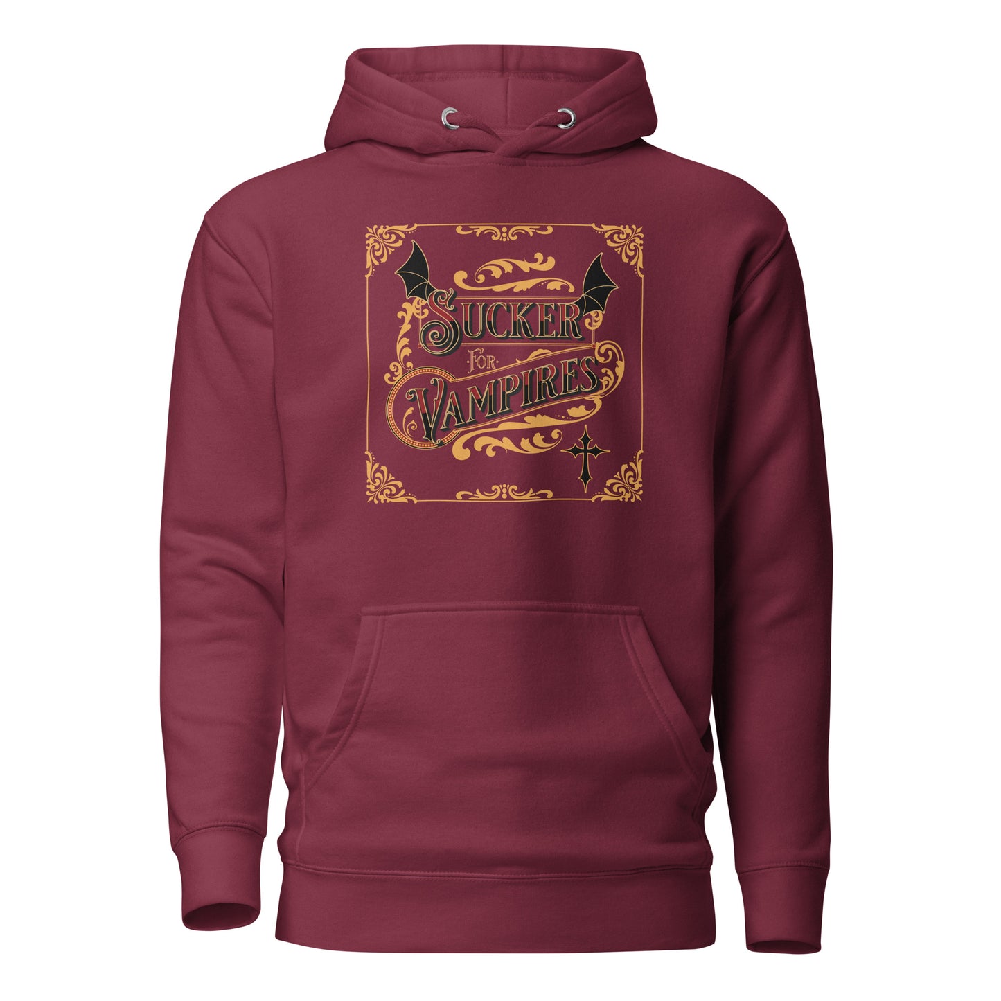 Sucker for Vampires Women's Hoodie Maroon